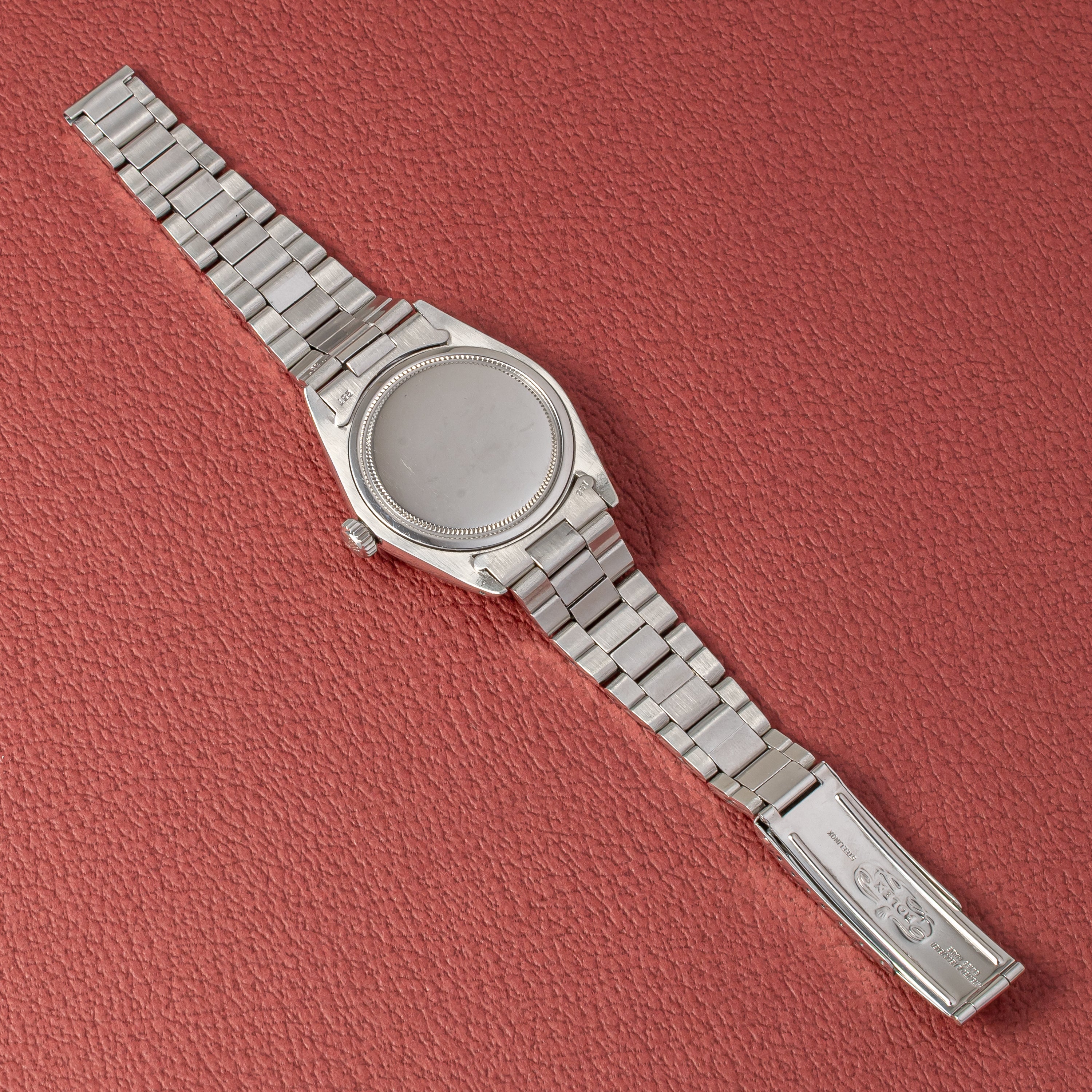 ロレックス オイスター 手巻き 1972年製 Ref.6426 シルバーリネンダイヤル