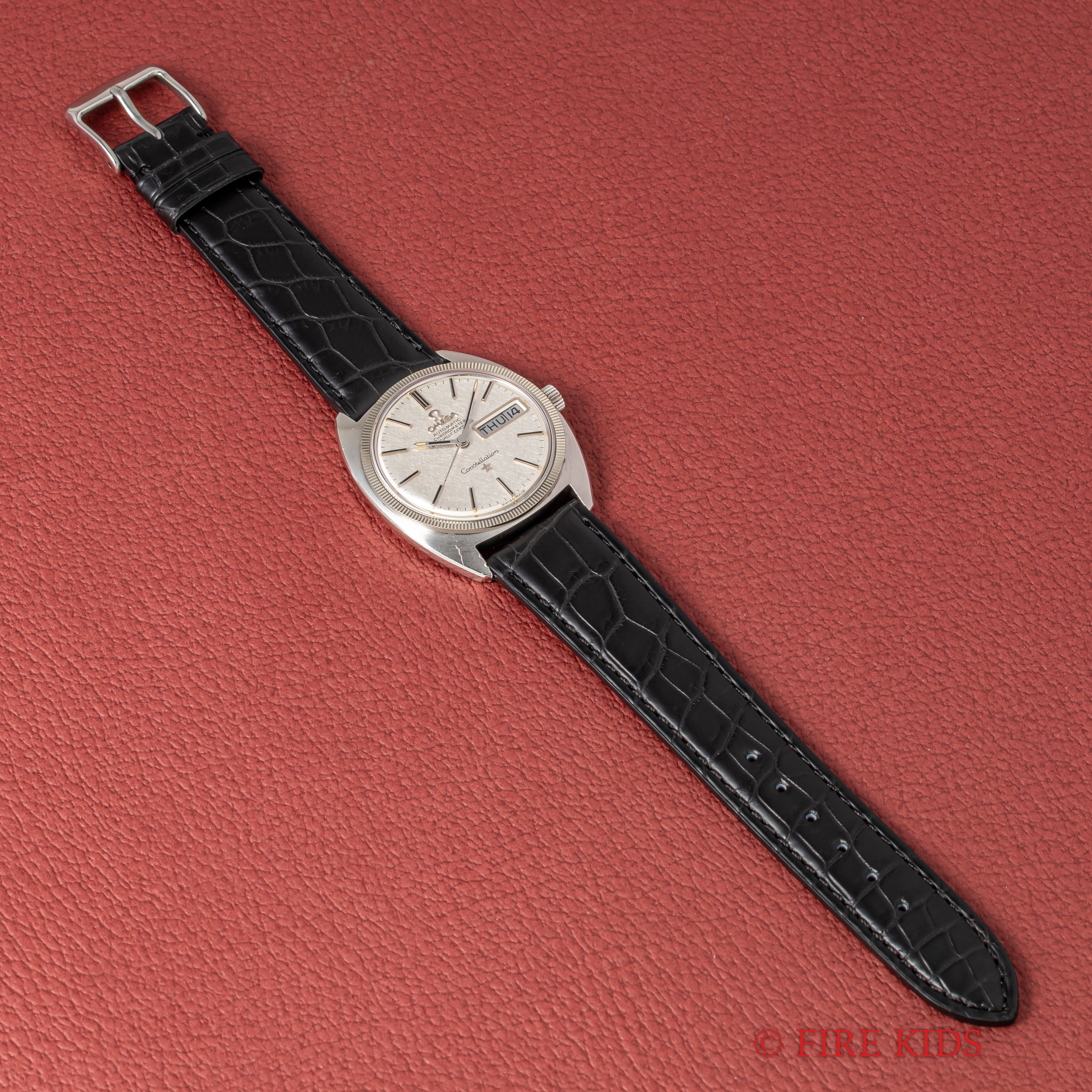 オメガ コンステレーション ジェンタ 1969年製 Ref.168.029 リネンダイヤル  コインエッジベゼル