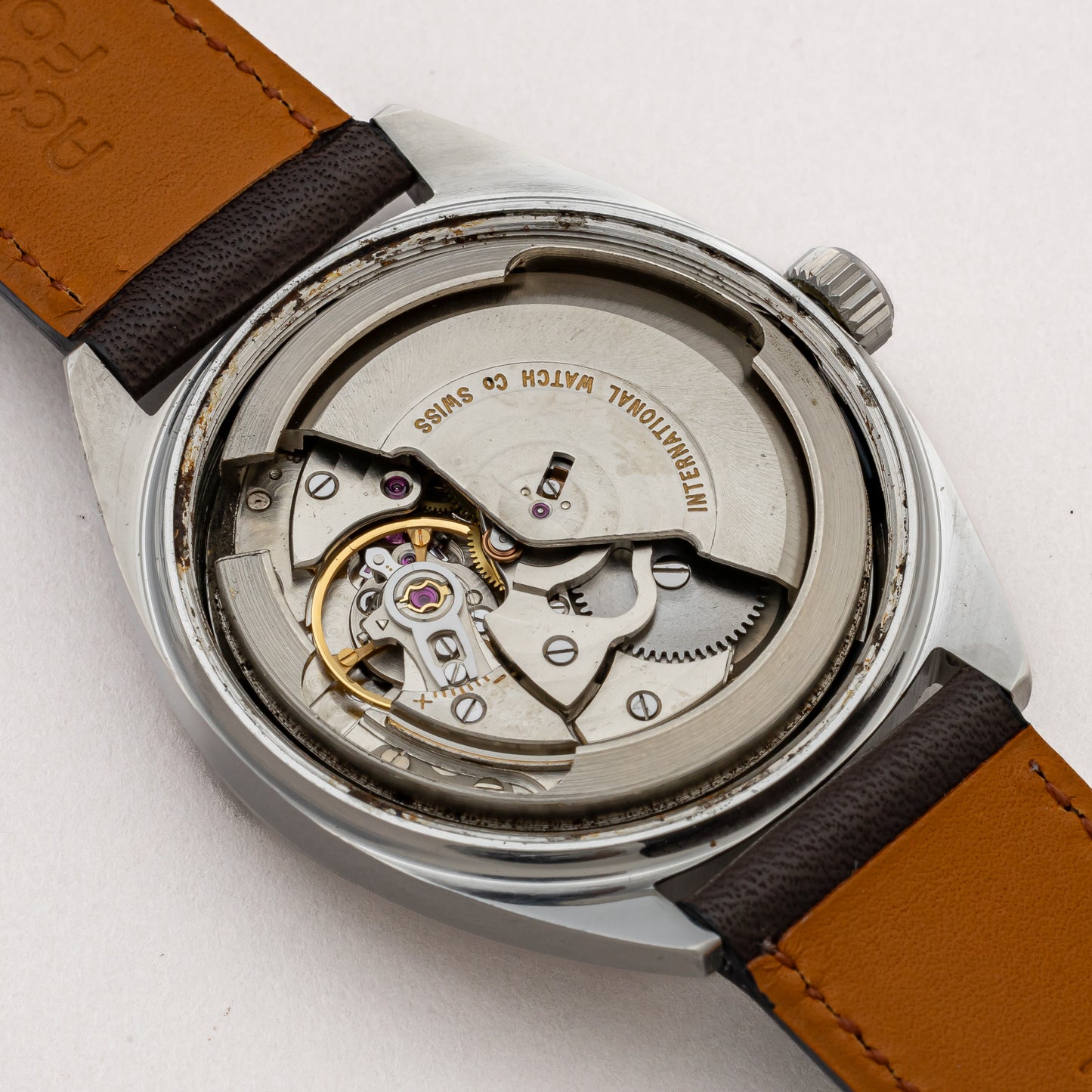 IWC ヨットクラブ 1971年製 Ref.R811AD シルバーダイヤル 純正尾錠付き