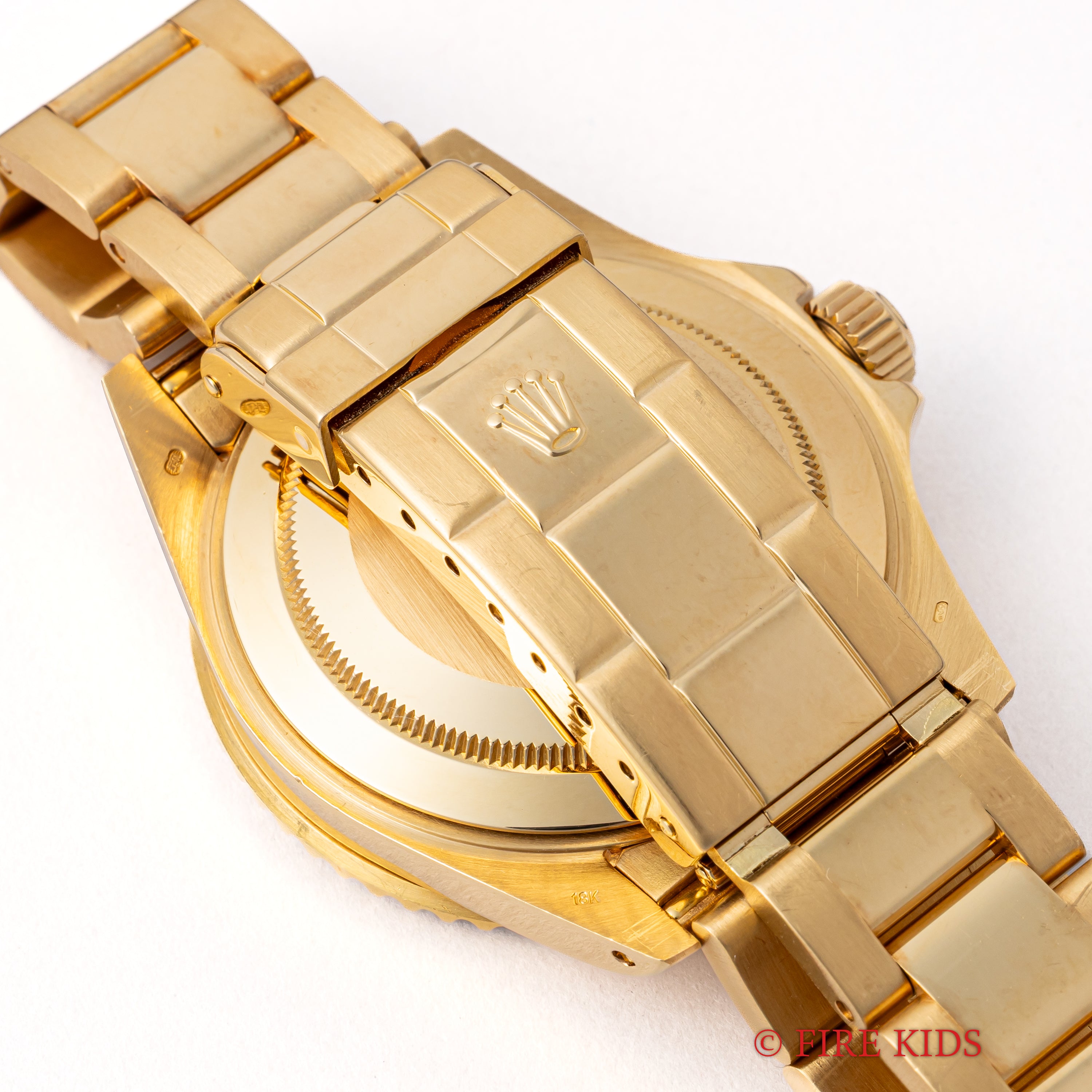 ロレックス 青サブマリーナー 1990~1991年製 18金無垢 Ref.16618 青サブ バイオレット 箱付き