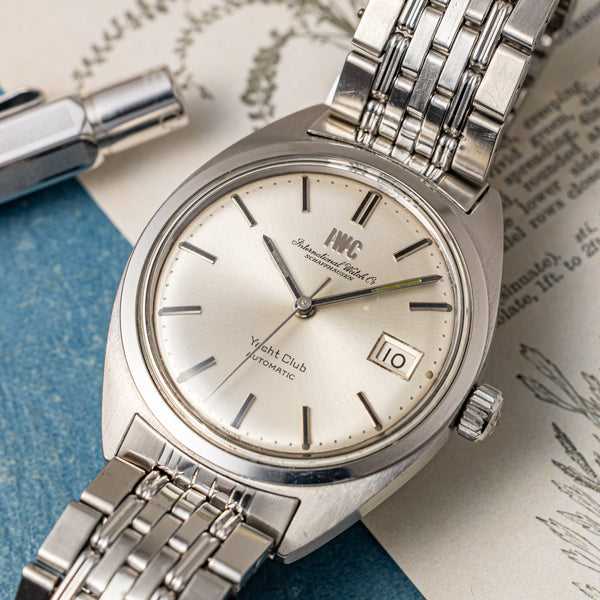 IWC ヨットクラブ 1971年製 純正ゲイフレアーブレス ペラトン式