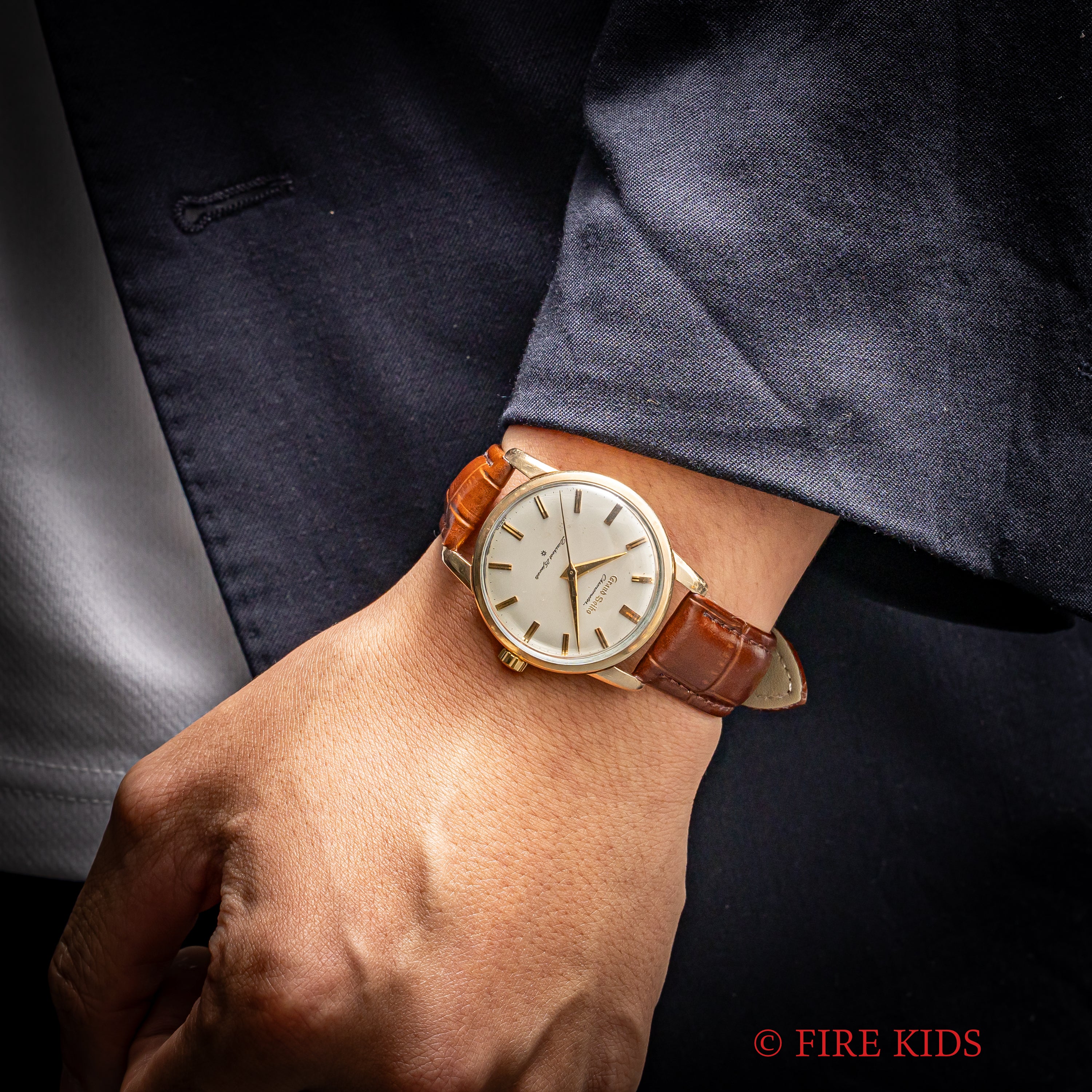 グランドセイコー ファーストモデル 1963年製 Ref.J14070 GS アップライトダイヤル