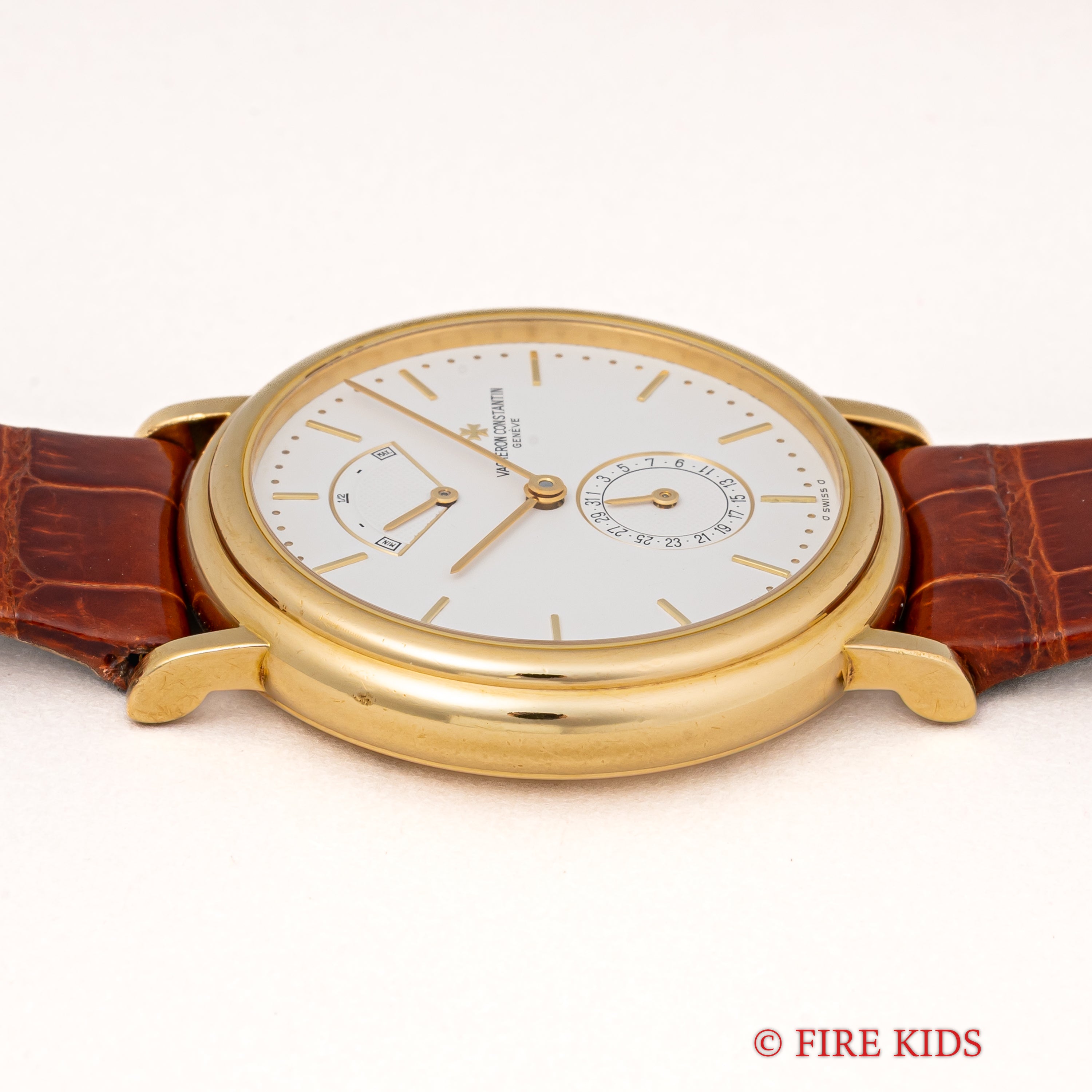 ヴァシュロン・コンスタンタン トゥールドイル 1990年代製 18金無垢ケース 純正金無垢尾錠付き