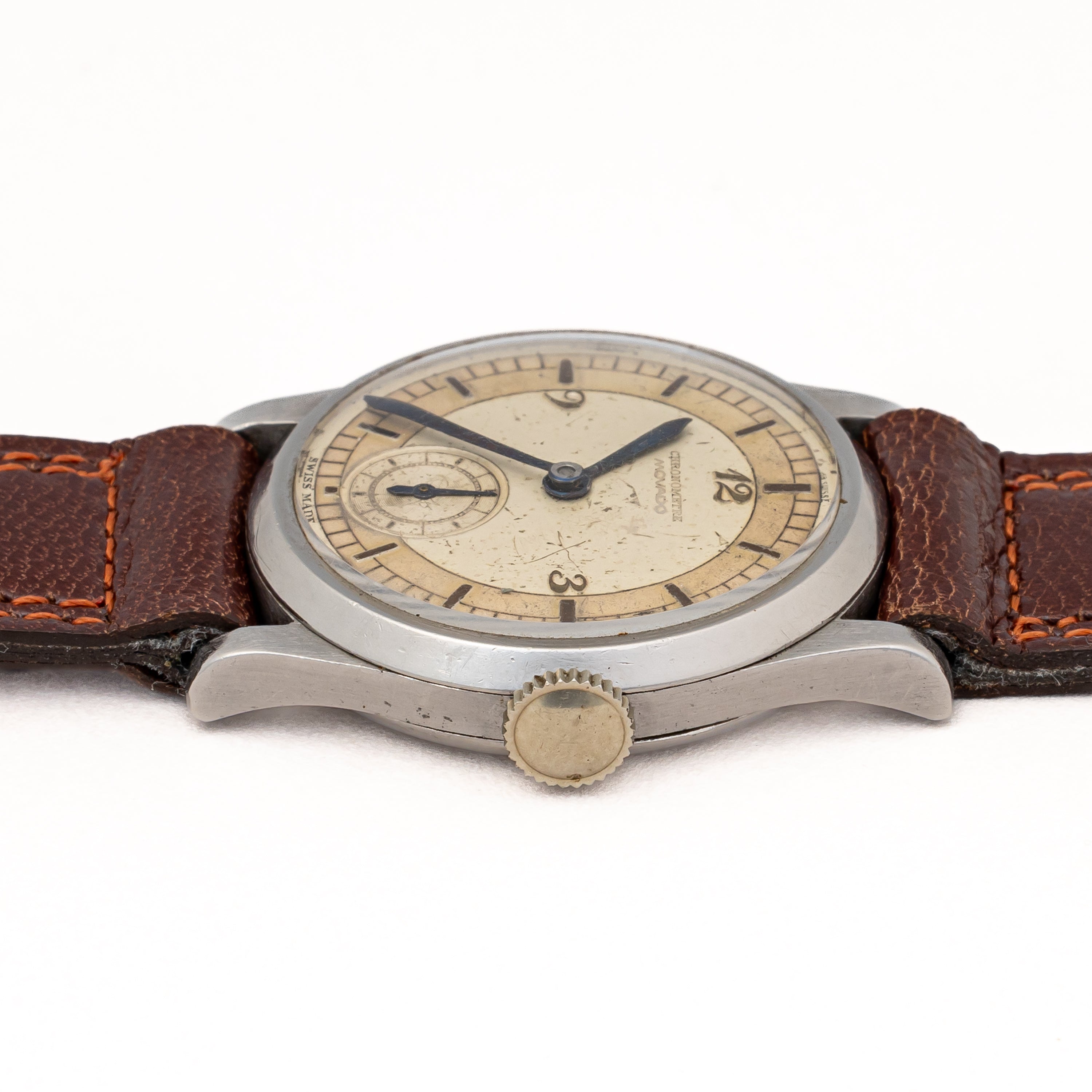 モバード セクターダイヤル ブレゲ数字 手巻き 1940年代製  Cal.150MN