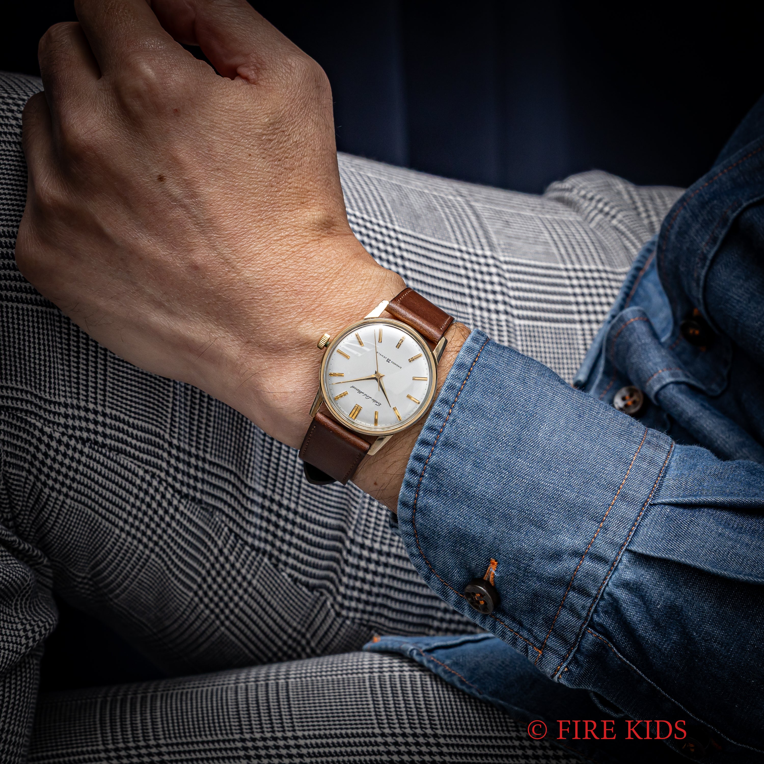 セイコー ロードマーベル 1965年製 23石ロービート手巻 Ref.5740-1990 AGFケース