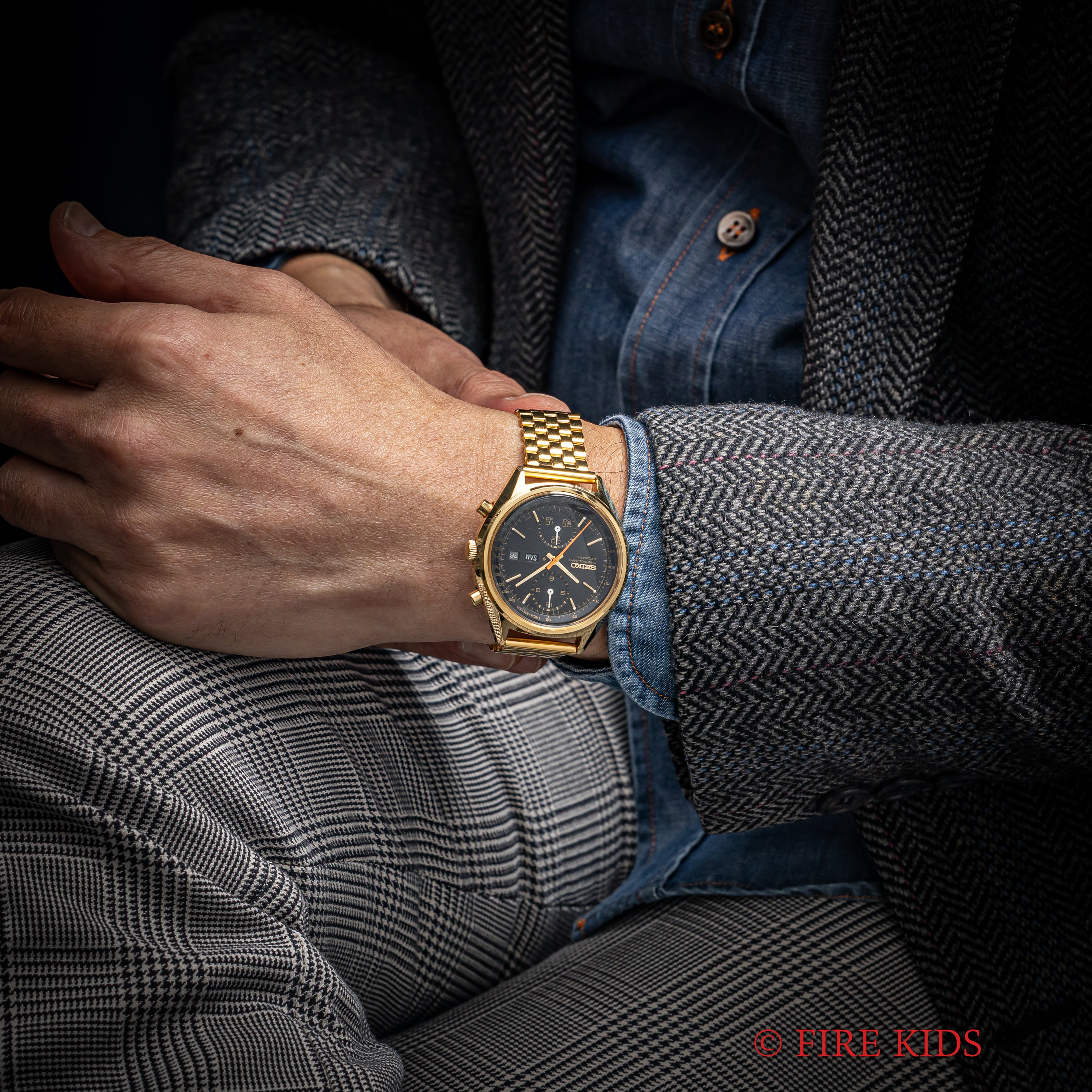 セイコー クロノグラフ 1977年製 自動巻きRef.6138-8020 SGP ステンバックケース  Cal.6138B