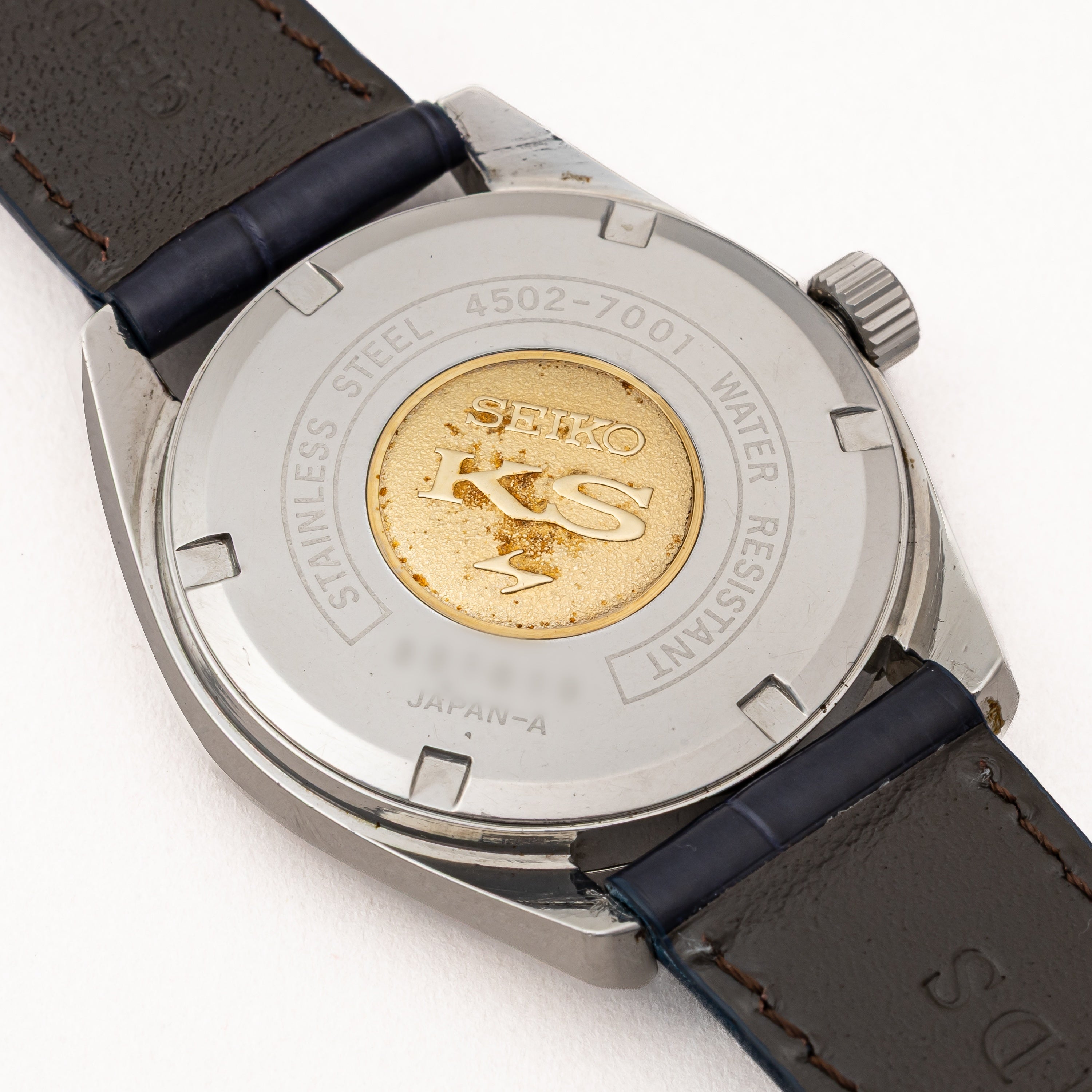 ✨SEIKO✨セイコー✨KS✨4502-7001✨デイト✨ゴールド✨腕時計✨