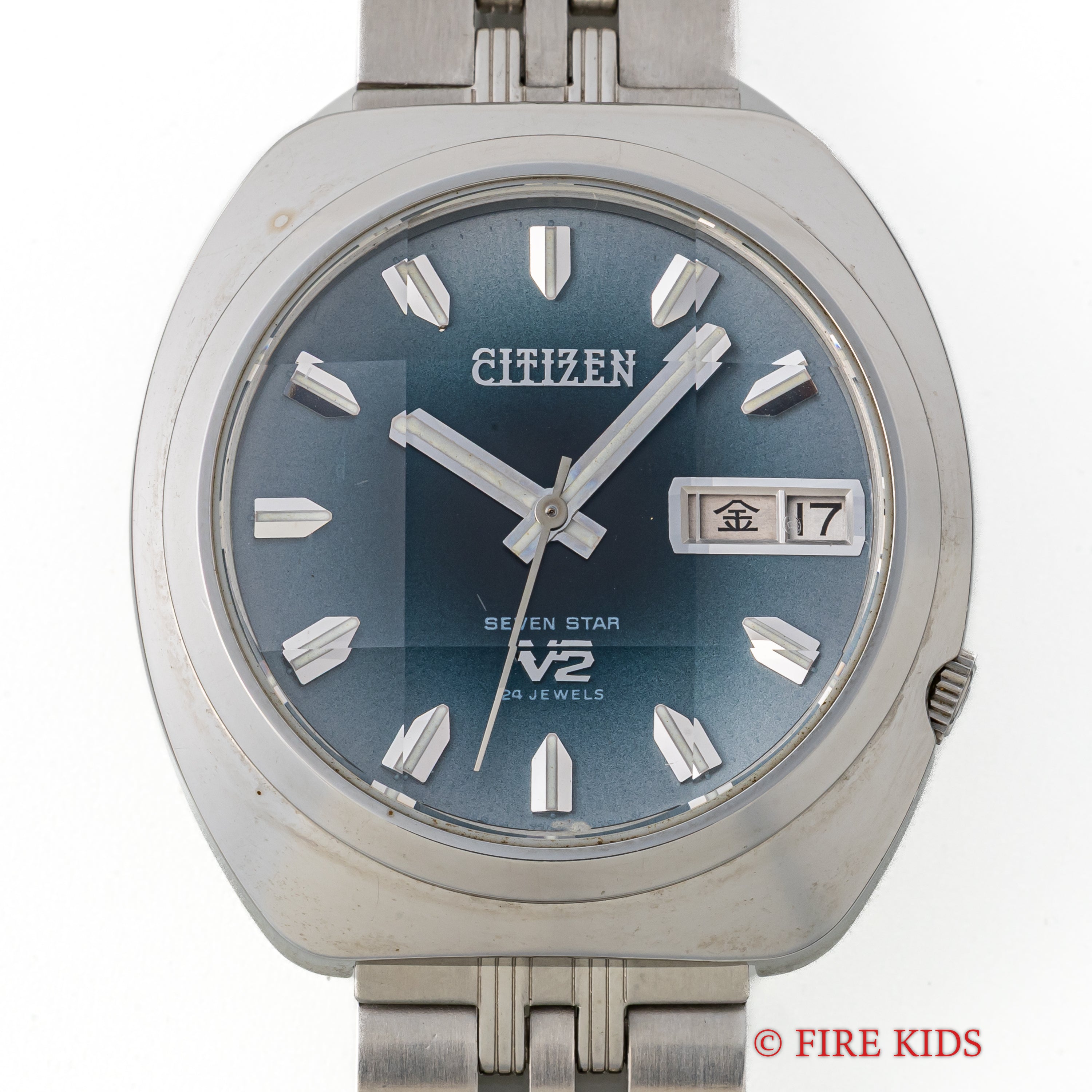 シチズン セブンスターV2 1972年製 ブルーグラデーション Ref.4-770960TA　N.O.S