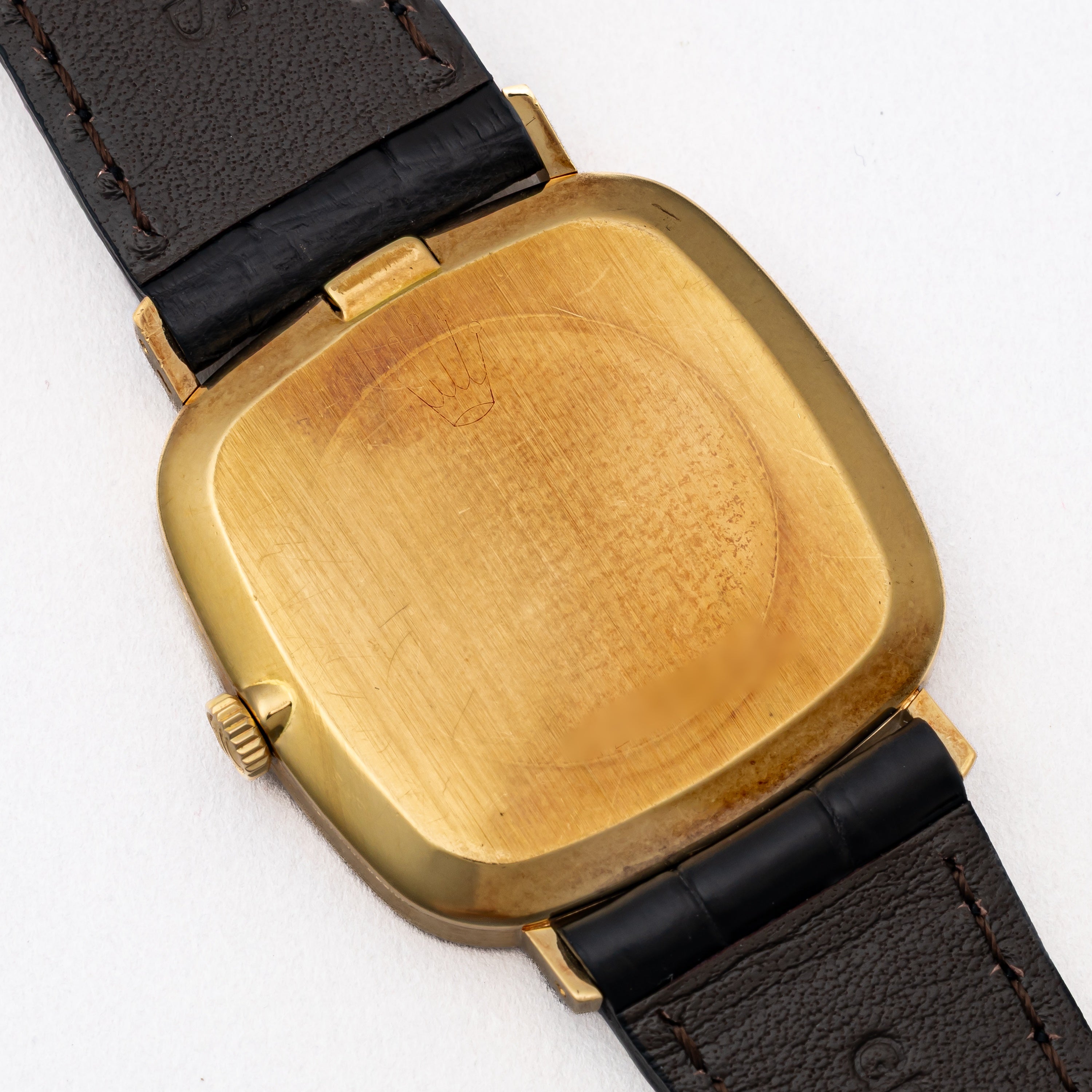 ロレックス チェリーニ  1975年製 18金無垢イエローゴールド シャンパンダイヤル 王冠GP尾錠