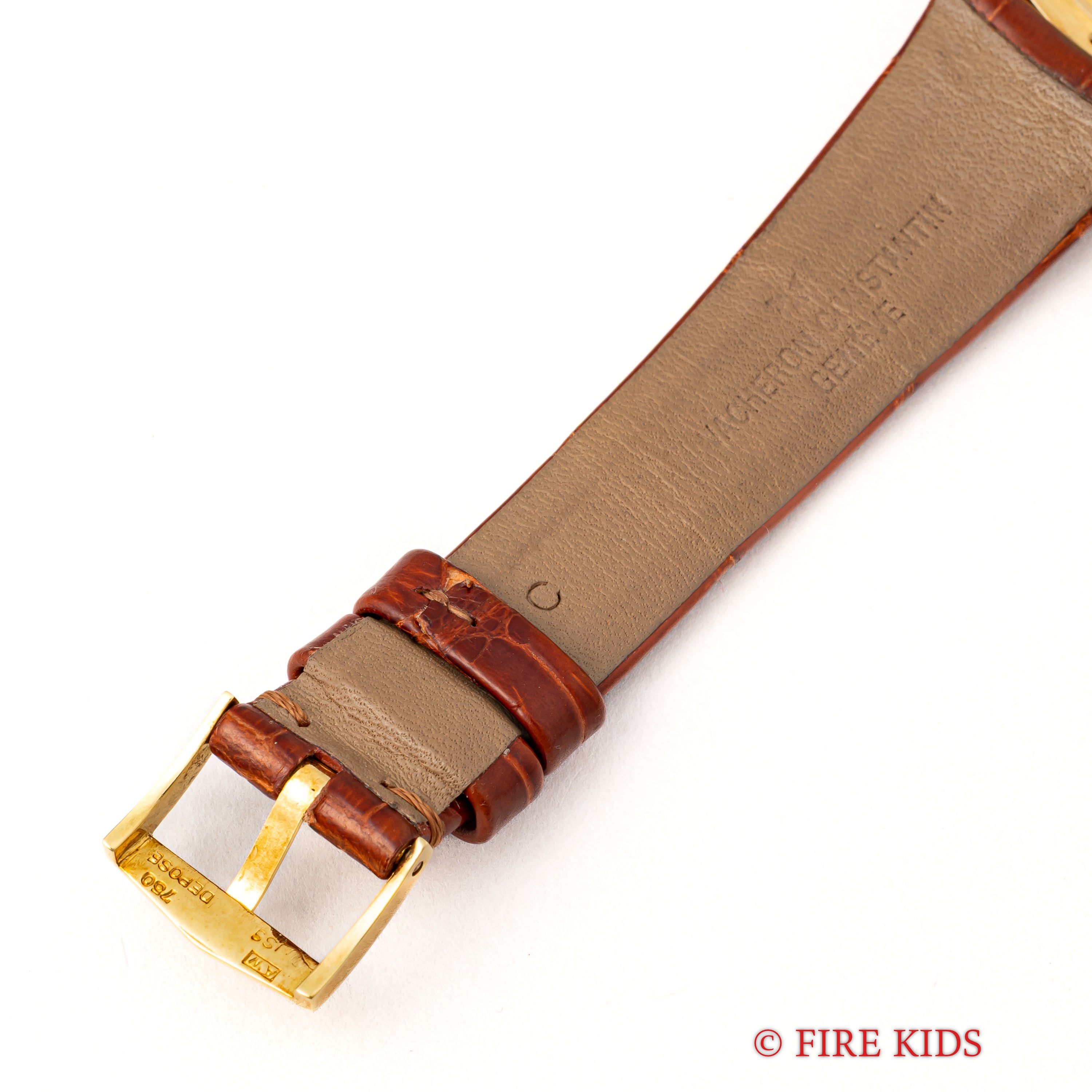 ヴァシュロン・コンスタンタン トゥールドイル 1990年代製 18金無垢ケース 純正金無垢尾錠付き