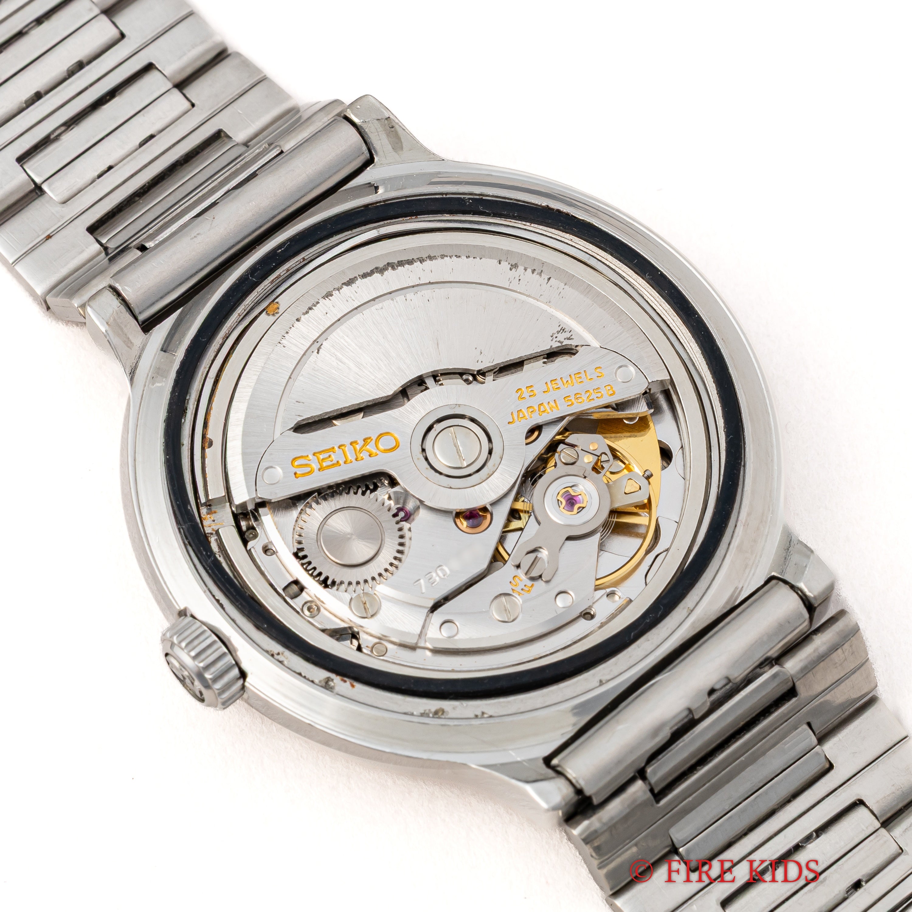 キングセイコー 1972年製 ハイビート自動巻 Ref.5625-7170 56KS グレーグラデーションダイヤル 社外ブレス