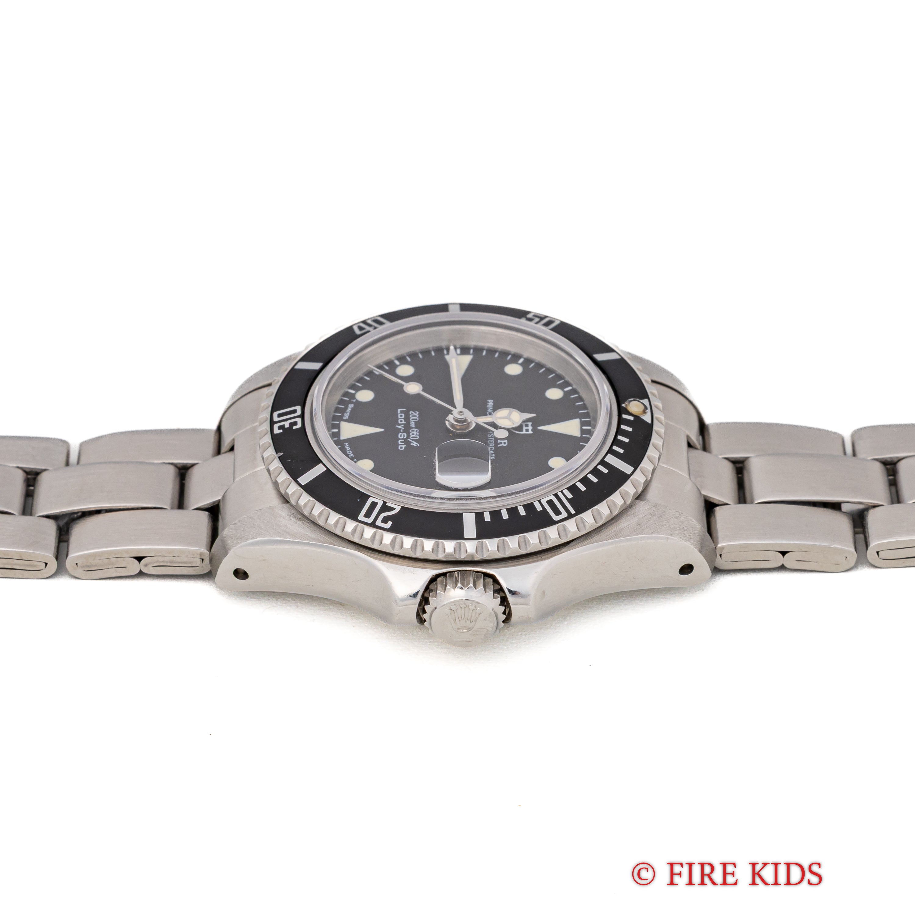 チューダー レディサブ 1991年製 プリンセスオイスターデイト Ref.96090 王冠リューズ 3連オイスターブレス