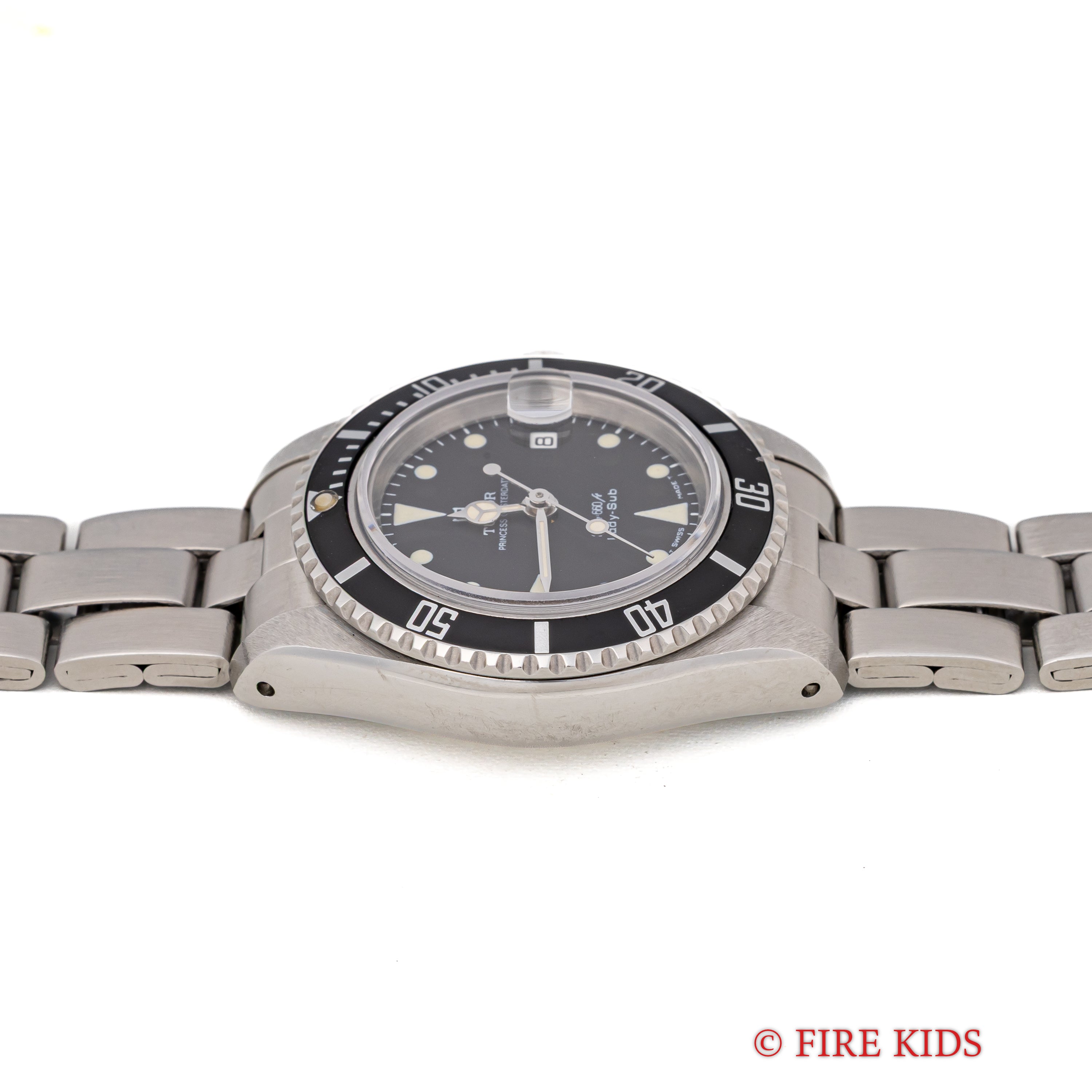 チューダー レディサブ 1991年製 プリンセスオイスターデイト Ref.96090 王冠リューズ 3連オイスターブレス