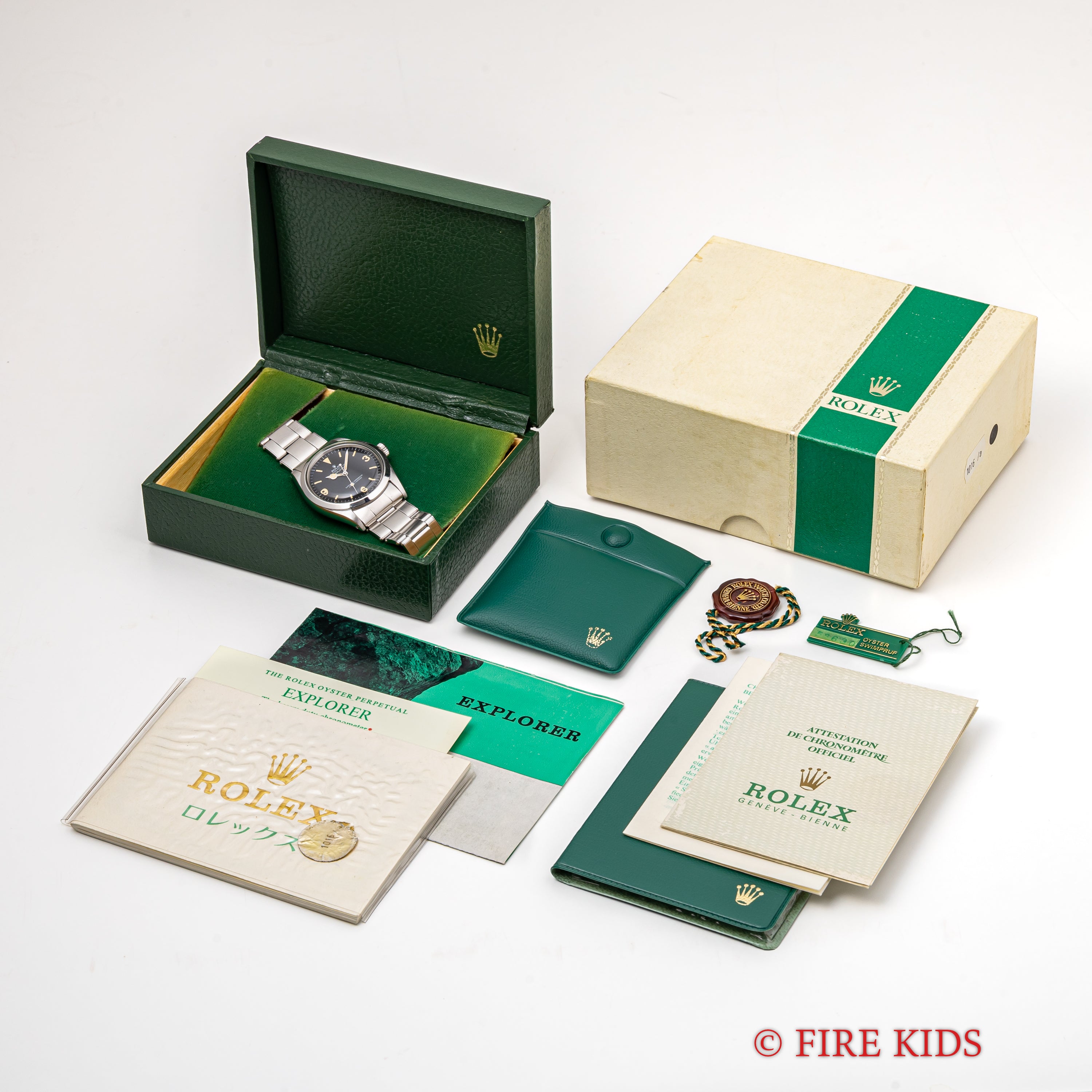 ロレックス エクスプローラー 1969年製 マーク1ダイヤル フロッグ