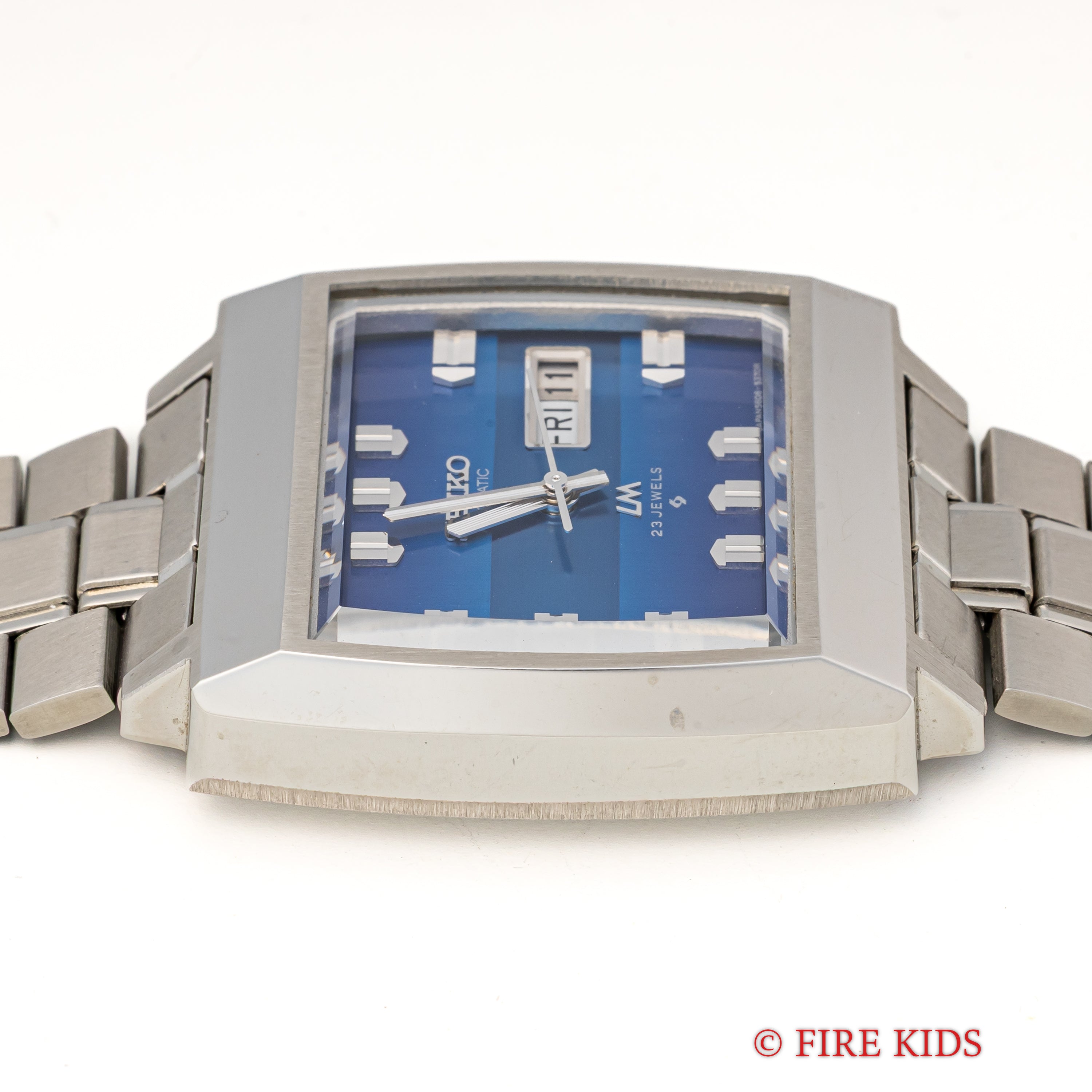 セイコー LM Ref.5606-5180 純正ブレス付き 1974年製 タグ、説明書付き