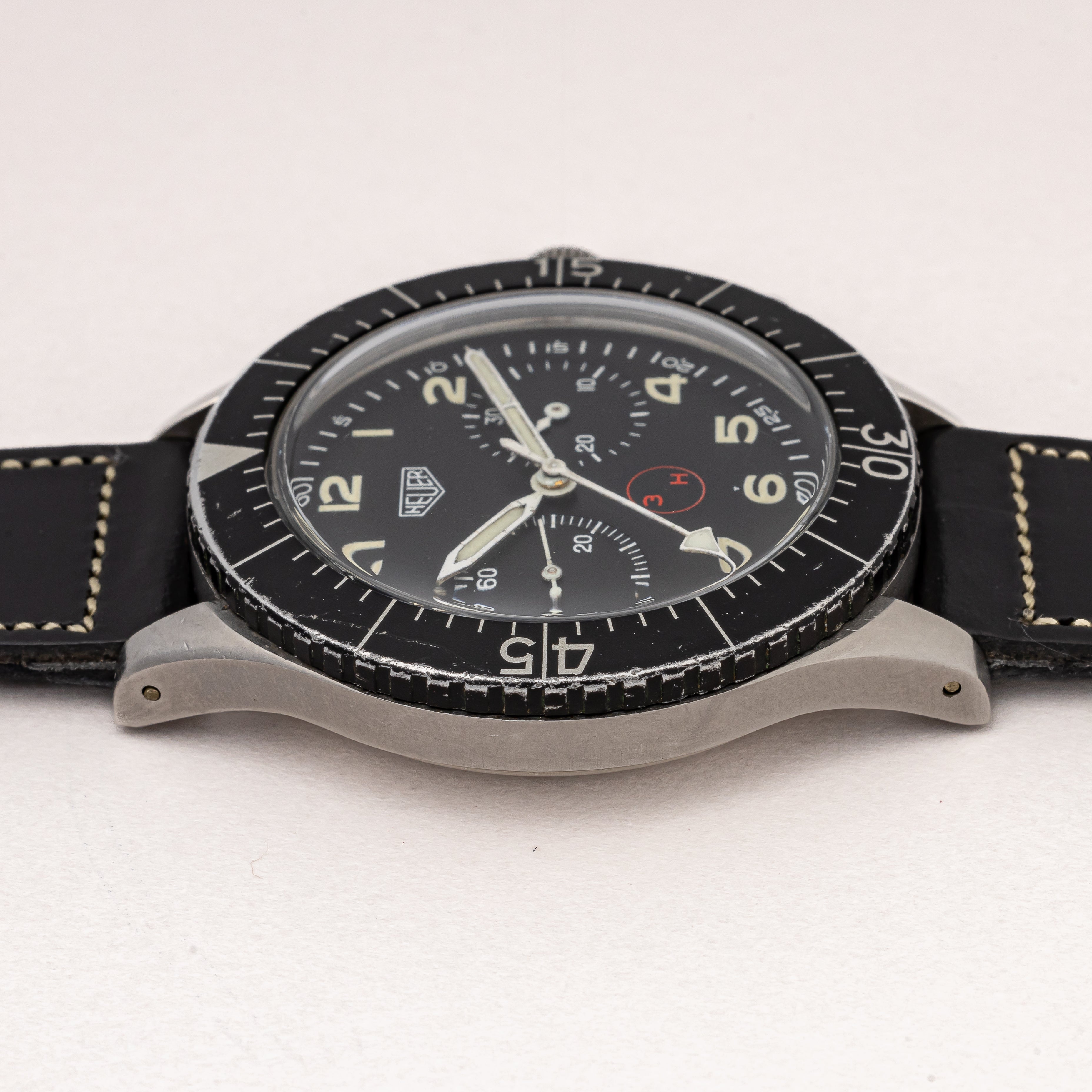 seagull搭載 新品 parnis アンティーク ミリタリー GMT カモメ 大人の手巻き!!【seagullカモメ搭載!!新品】parnis アンティーク②