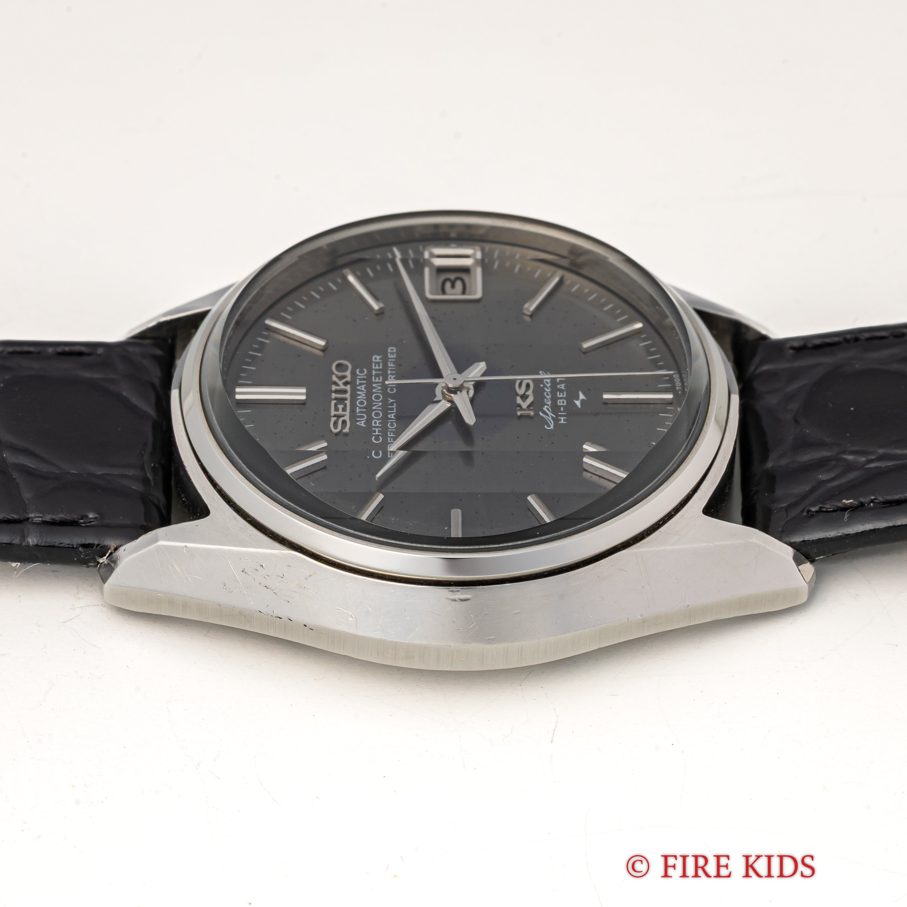 キングセイコー スペシャル クロノメーター グレーダイヤル 1972年製 ハイビート自動巻き Ref.5245-7000