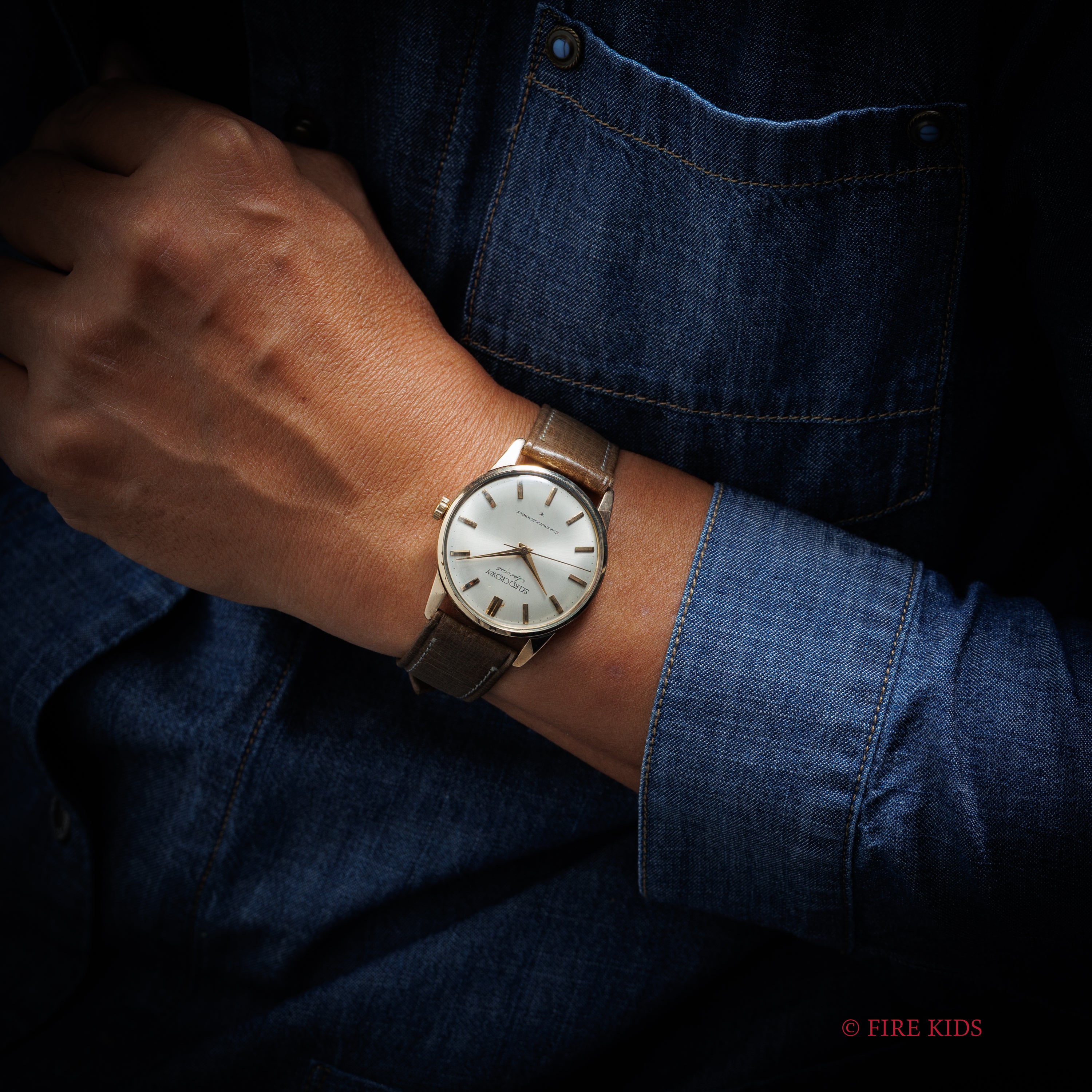 セイコー クラウン スペシャル 1962年製 Ref.J14100E 秒針規制装置付き 箱付き