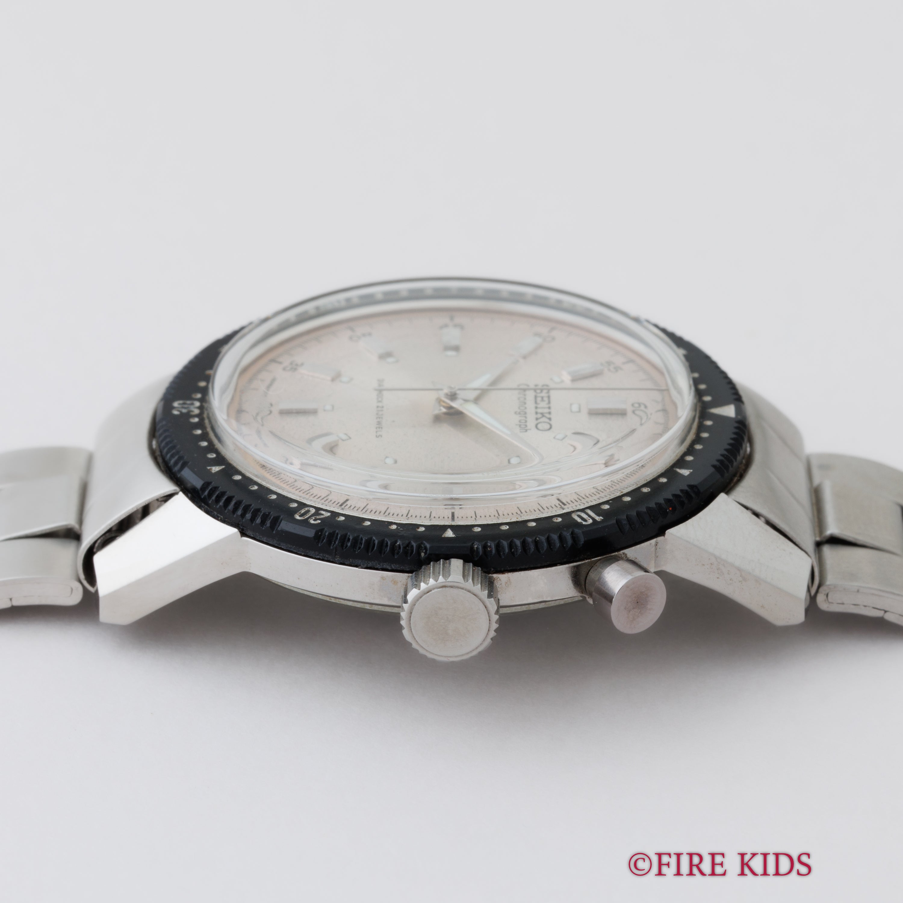 セイコー ワンプッシュクロノグラフ 1967年製 Ref.5719‐8990 タツノオトシゴ プラベゼル 純正ブレス付
