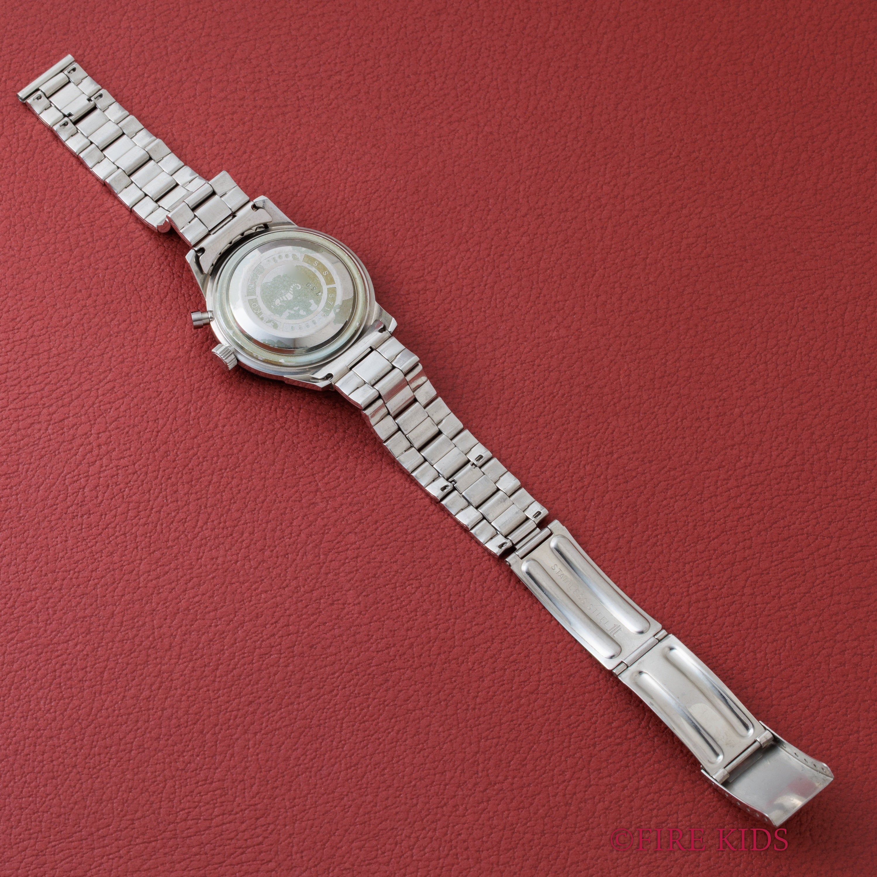 セイコー ワンプッシュクロノグラフ 1967年製 Ref.5719‐8990 タツノオトシゴ プラベゼル 純正ブレス付