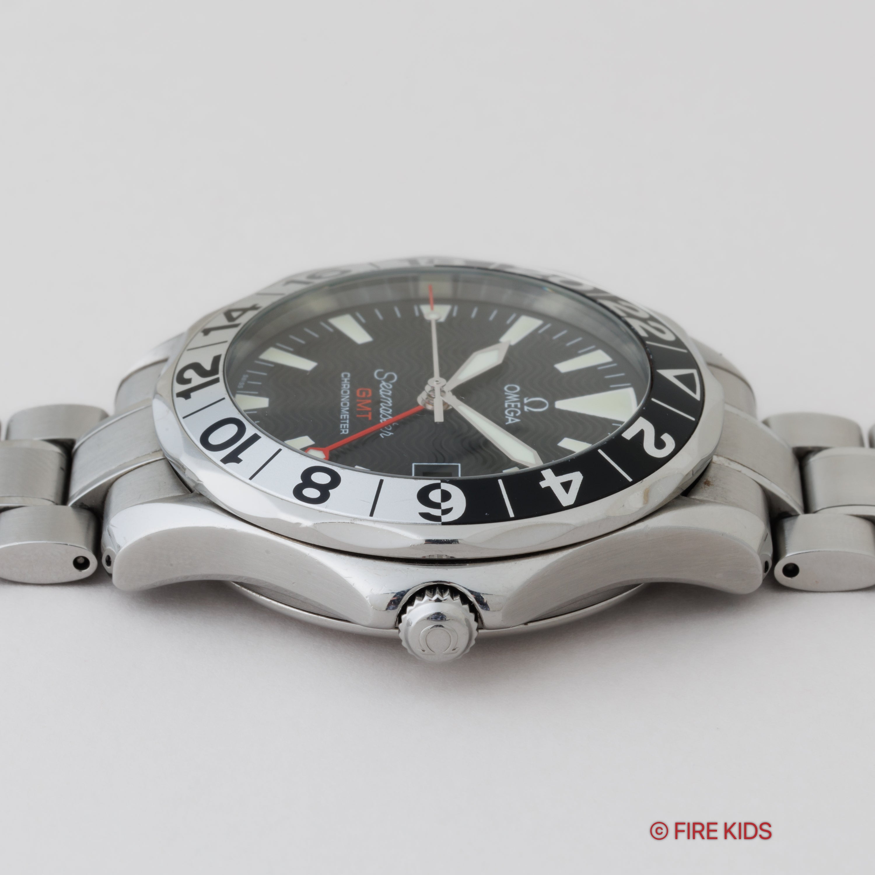 オメガ シーマスターGMT 1998年製 シーマスター誕生50周年記念