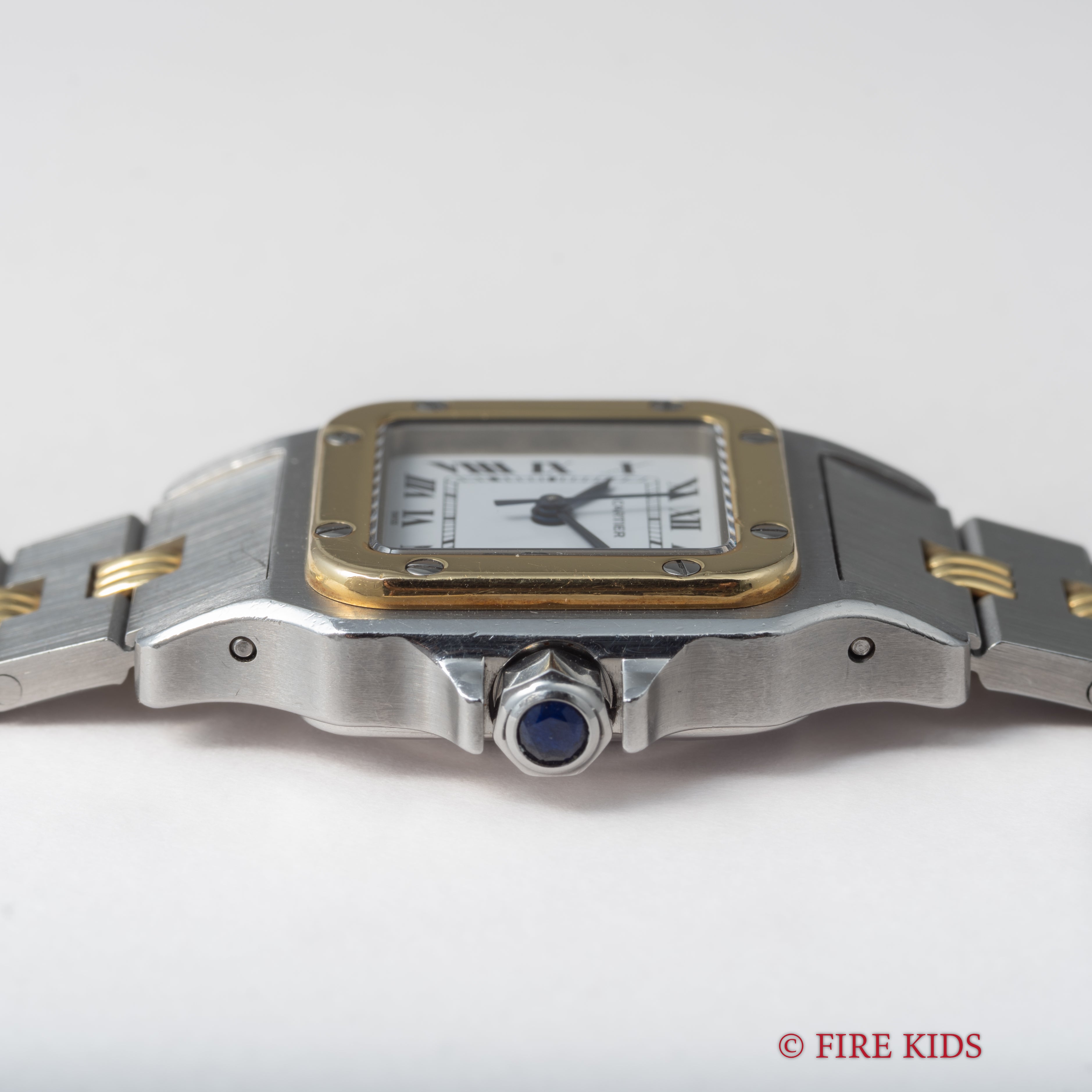 カルティエ サントス SMサイズ  1980年代製 Ref.0902 コンビ ゴドロンブレス