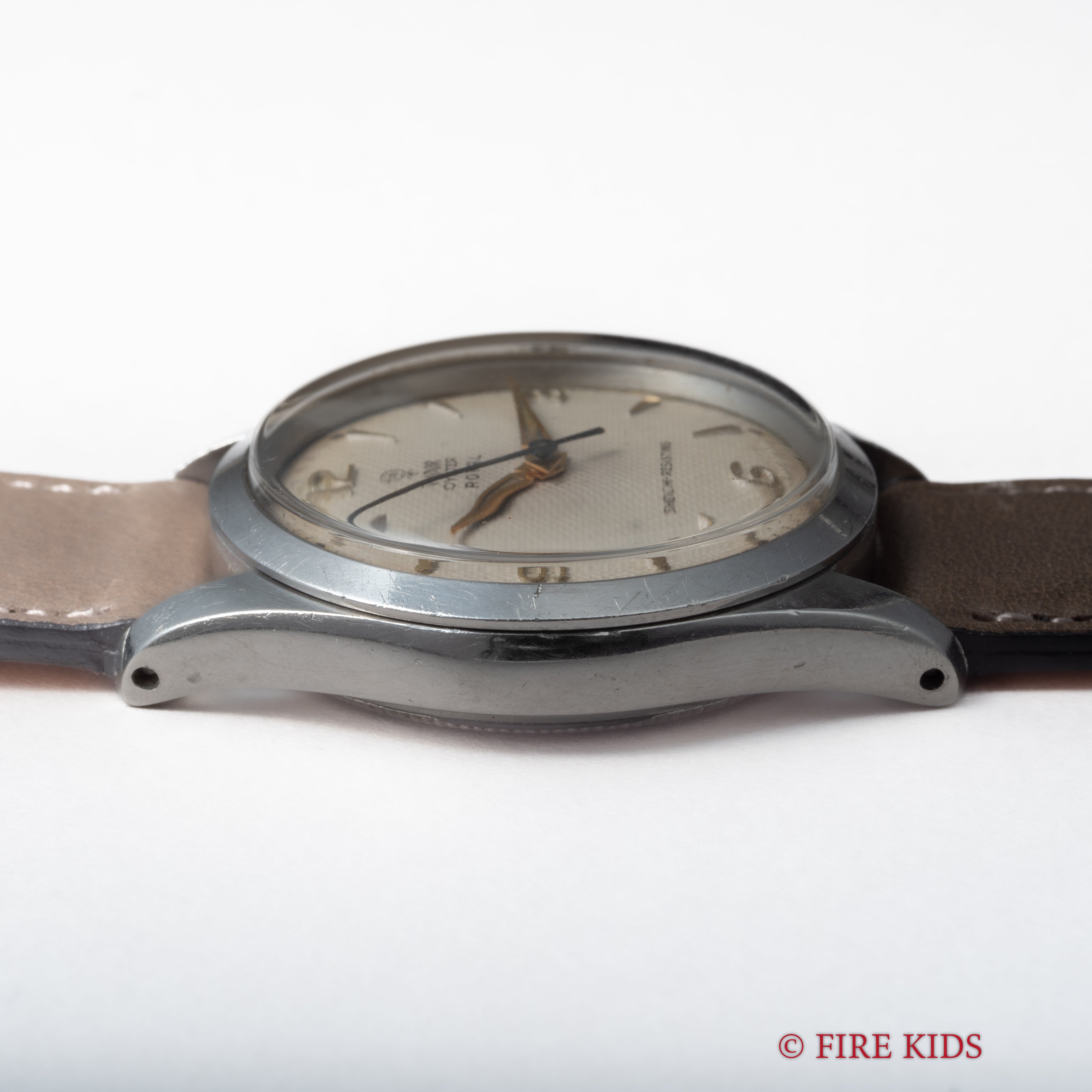 チューダー 小薔薇オイスター ロイヤル 1955年製 ギョウシェダイヤル 手巻き Ref.7903 飛びアラビアダイヤル 1955年製