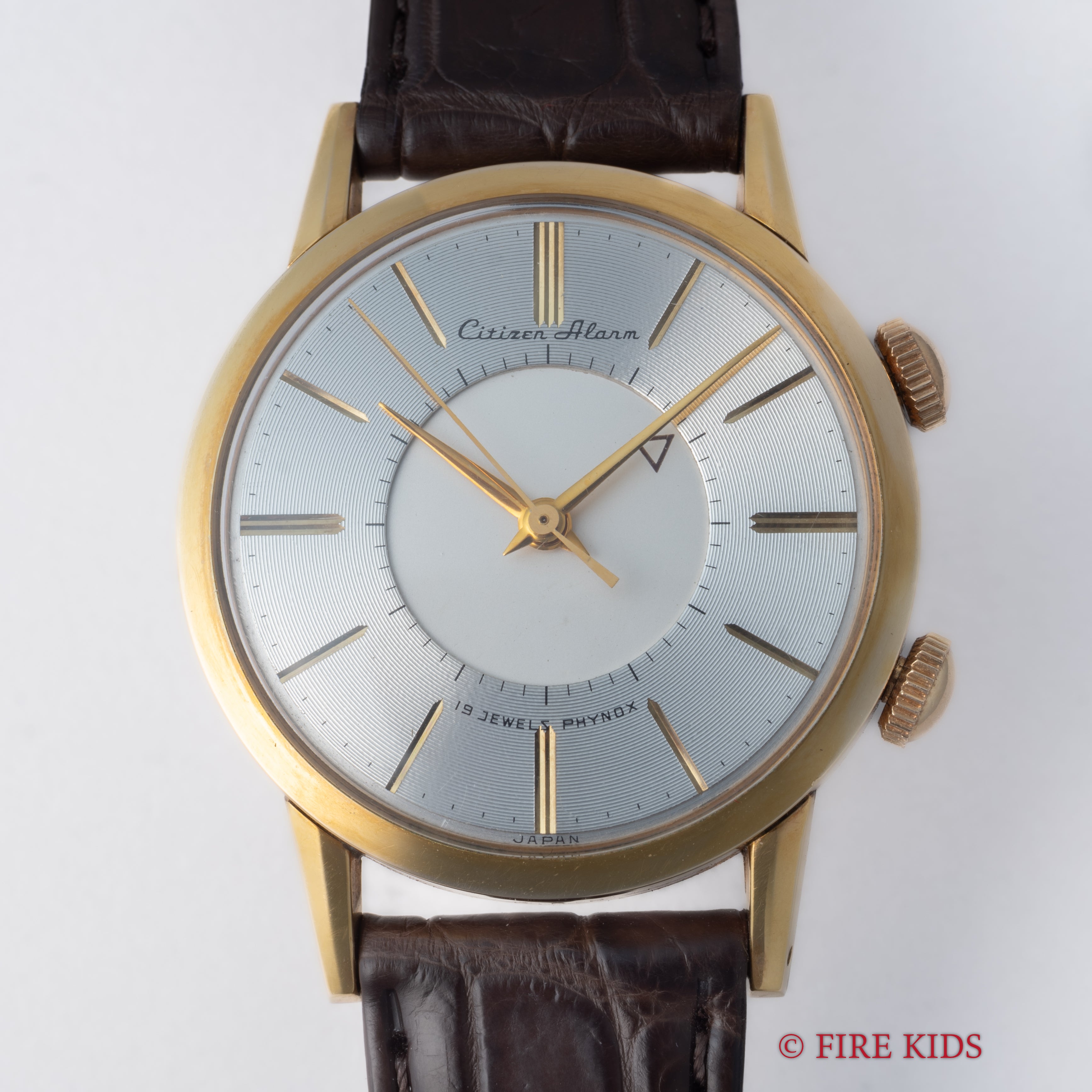 シチズン アラーム 手巻き 1950年代製 ジャガールクルトフェイス