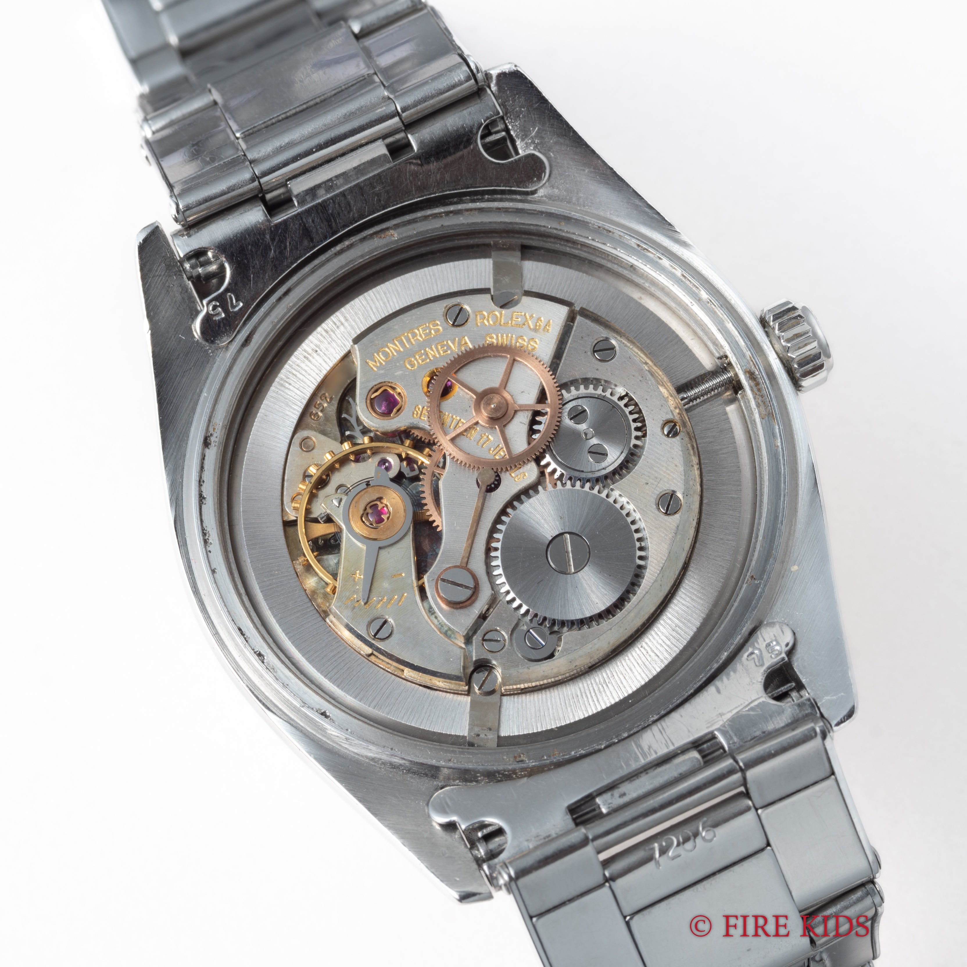 ロレックス オイスター ビッグケース 1963年製 Ref.6424 アルファハンド