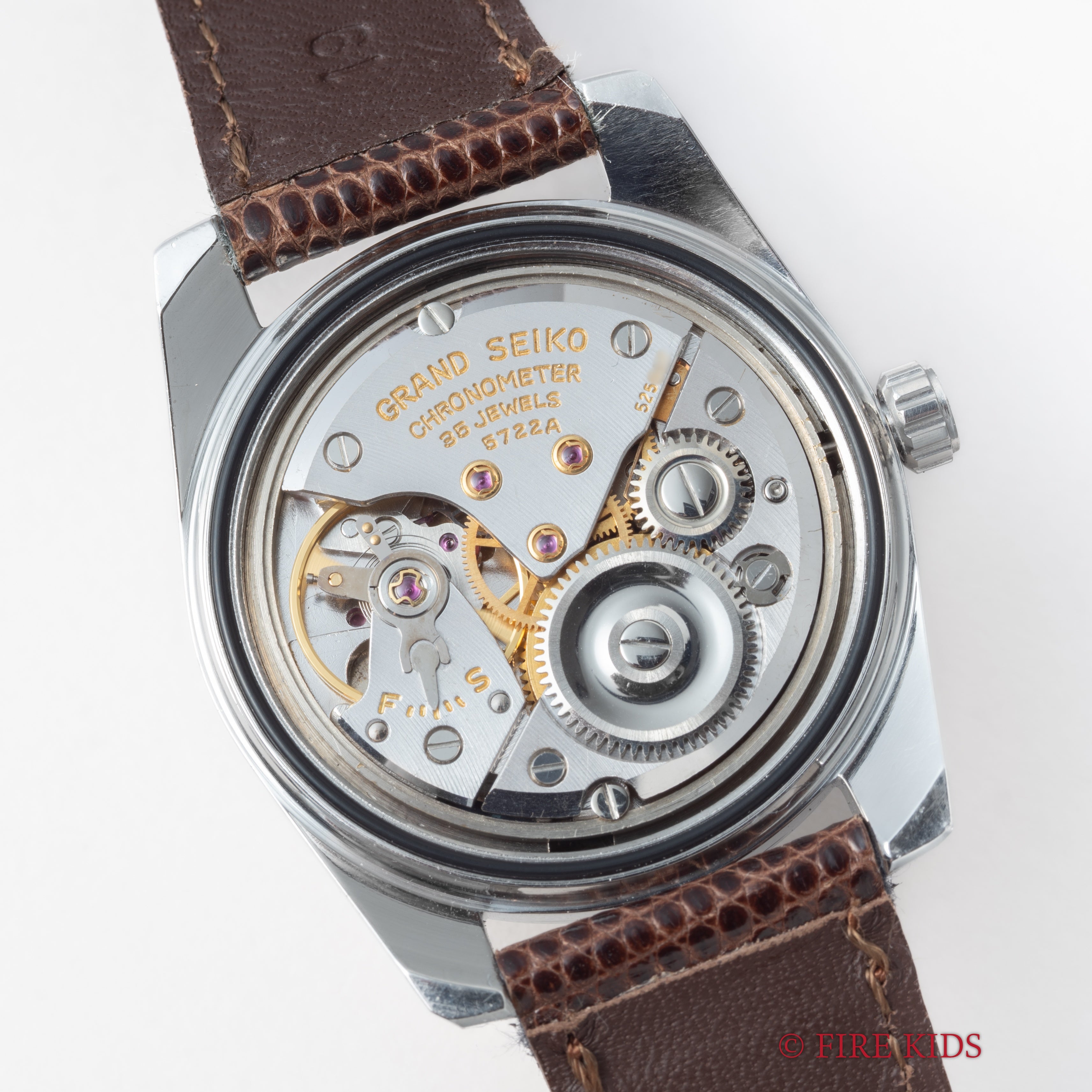 グランドセイコー 2nd前期 セルフデーター 1965年製 Ref.5722-9990 57GS クロノメーター 獅子メダル