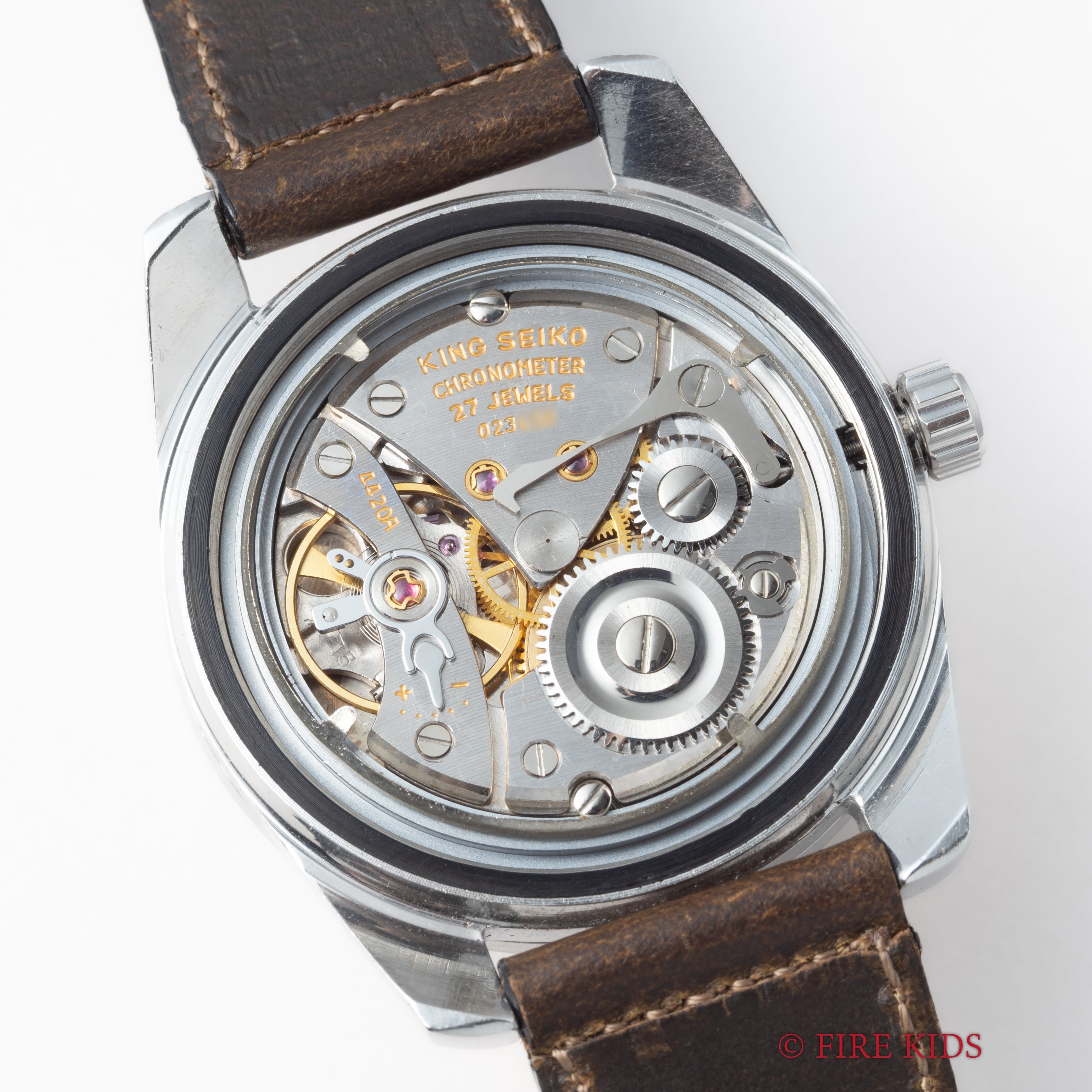 キングセイコー クロノメーター 後期 1966年製 Ref.4420-9990 獅子メダル ロービート手巻き