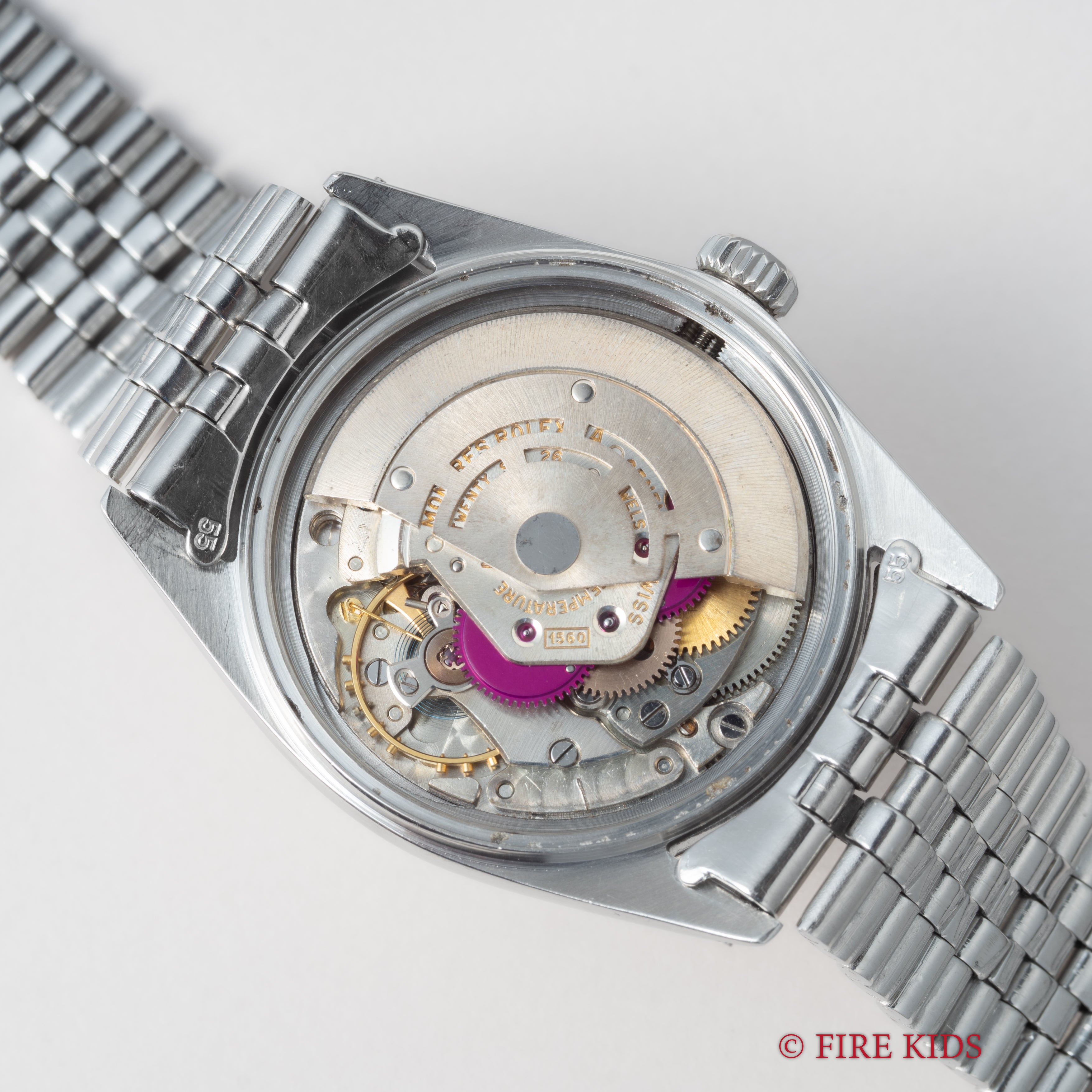 ロレックス デイトジャスト 1966年製 Ref.1601 夜光無しシルバーダイヤル Cal.1560