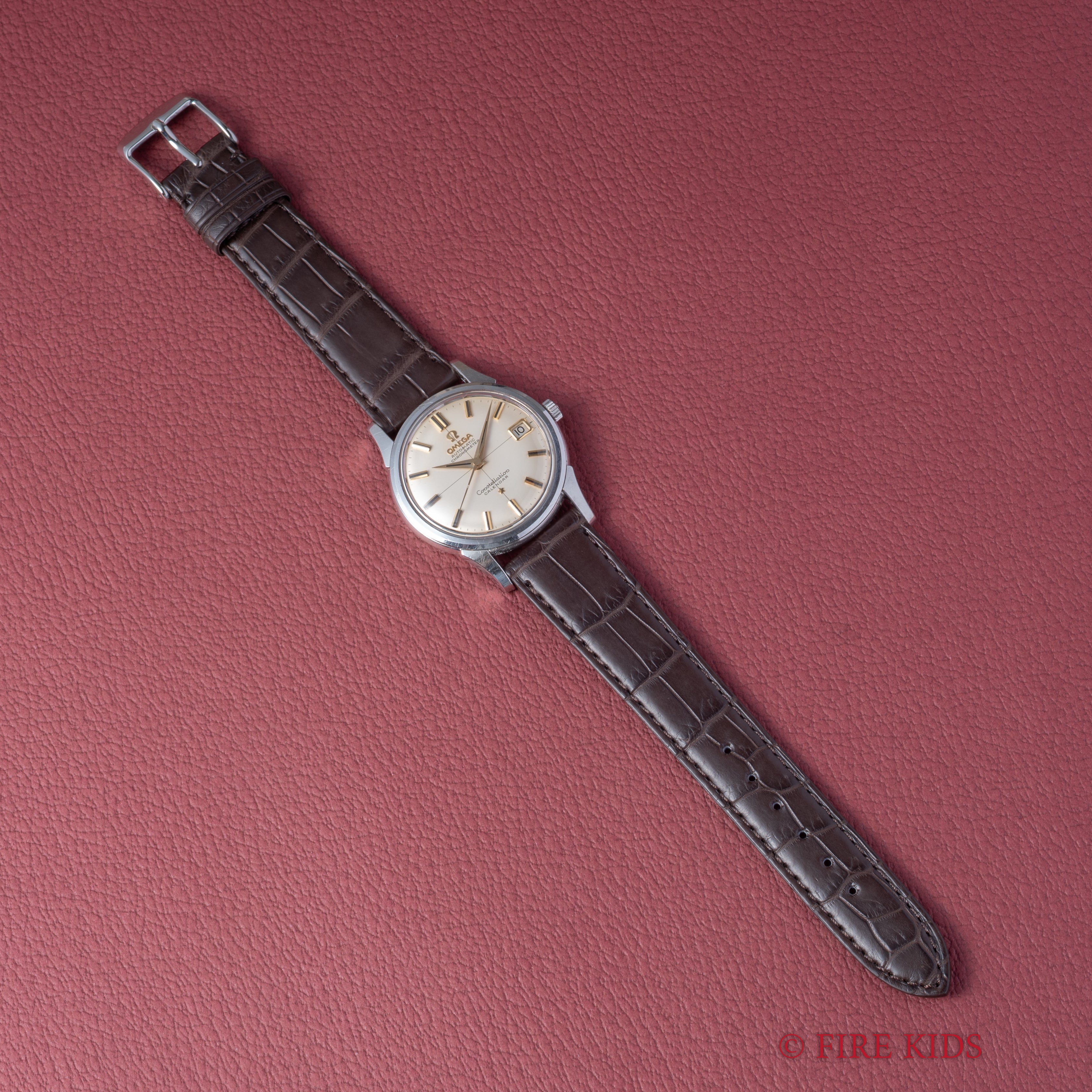 オメガ コンステレーション カレンダー クロスラインダイヤル 自動巻き 1959年製 Ref.14393 1SC Cal.561