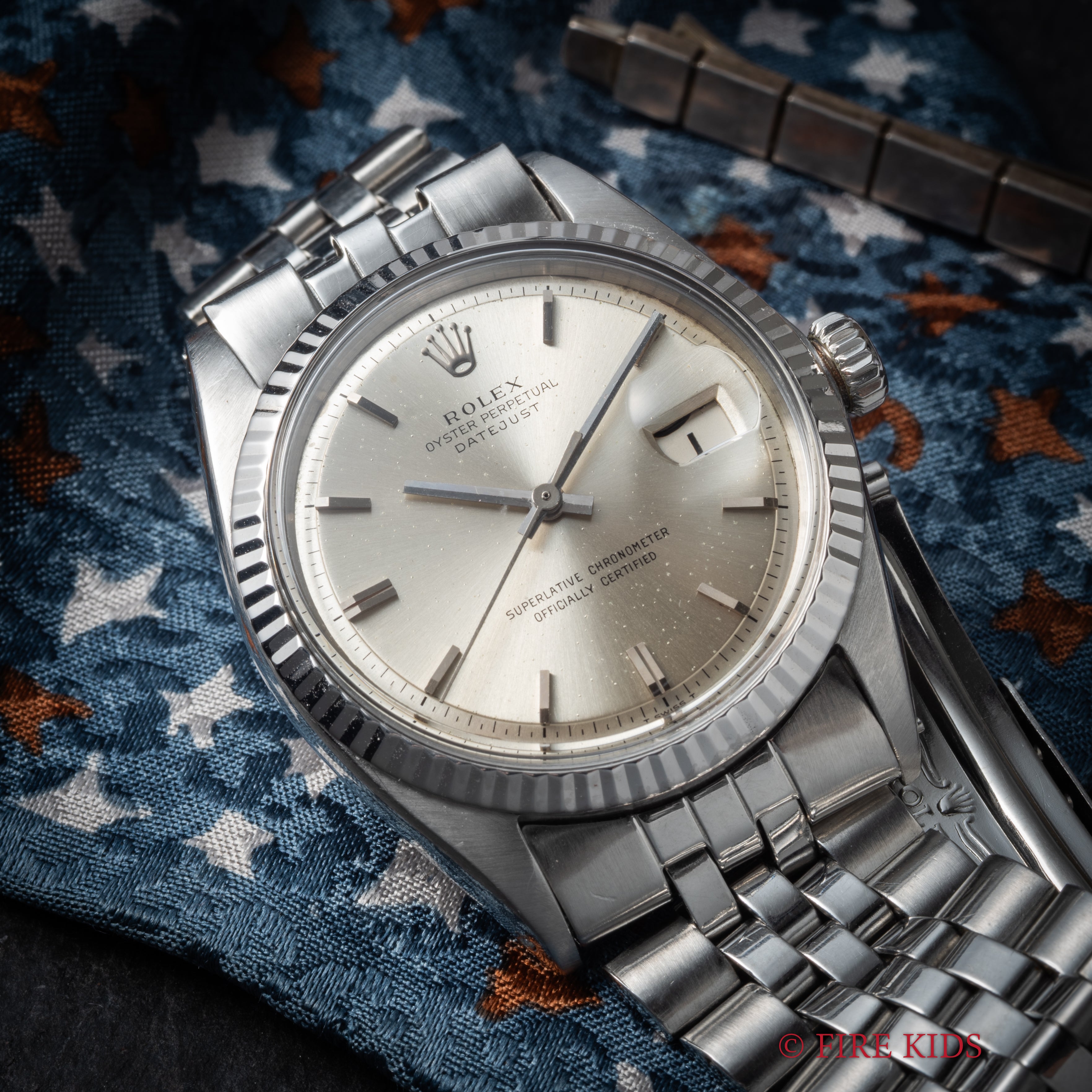 ロレックス デイトジャスト 1966年製 Ref.1601 夜光無しシルバー