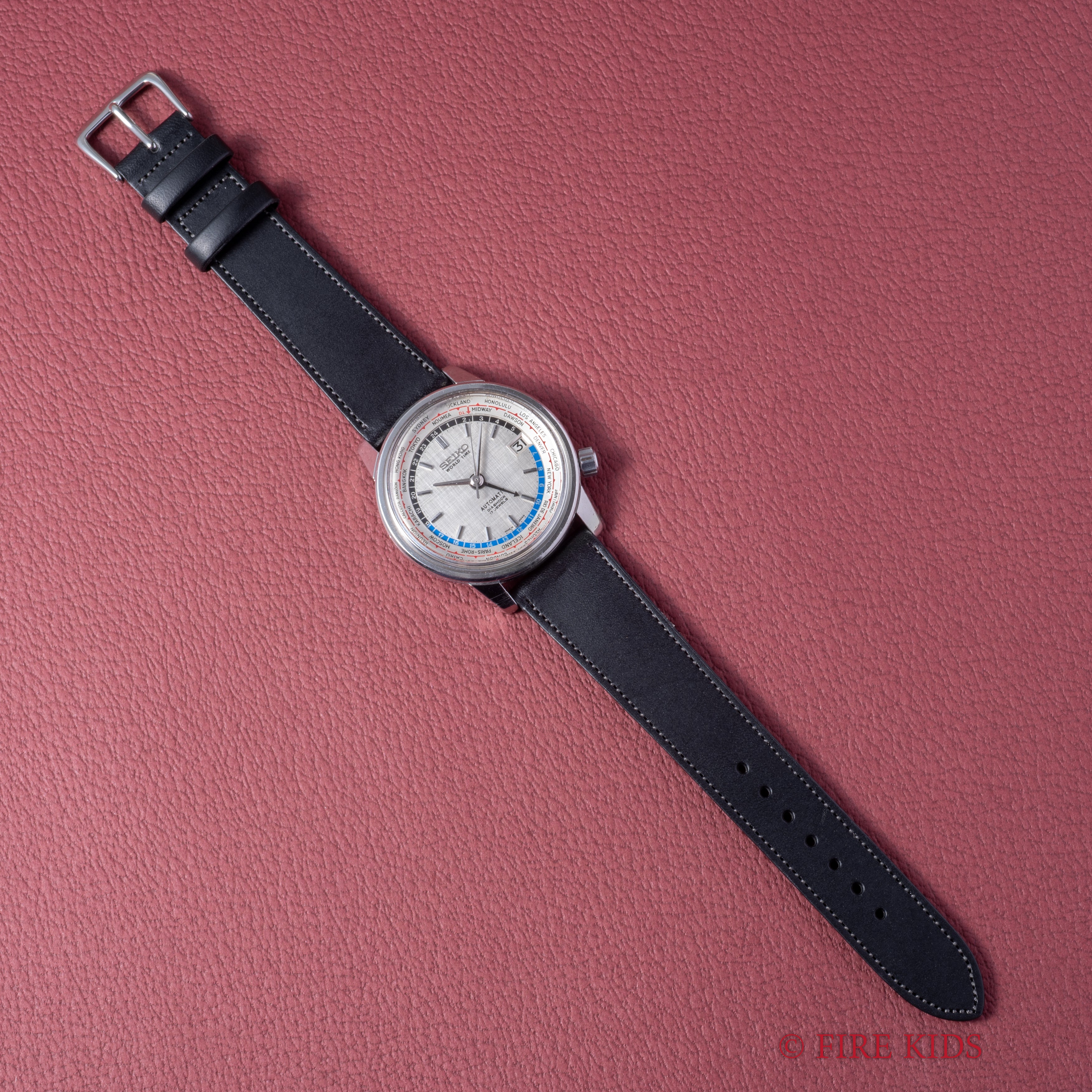 セイコー ワールドタイム 1964年製 Ref.6217-7000 聖火マーク 自動巻き