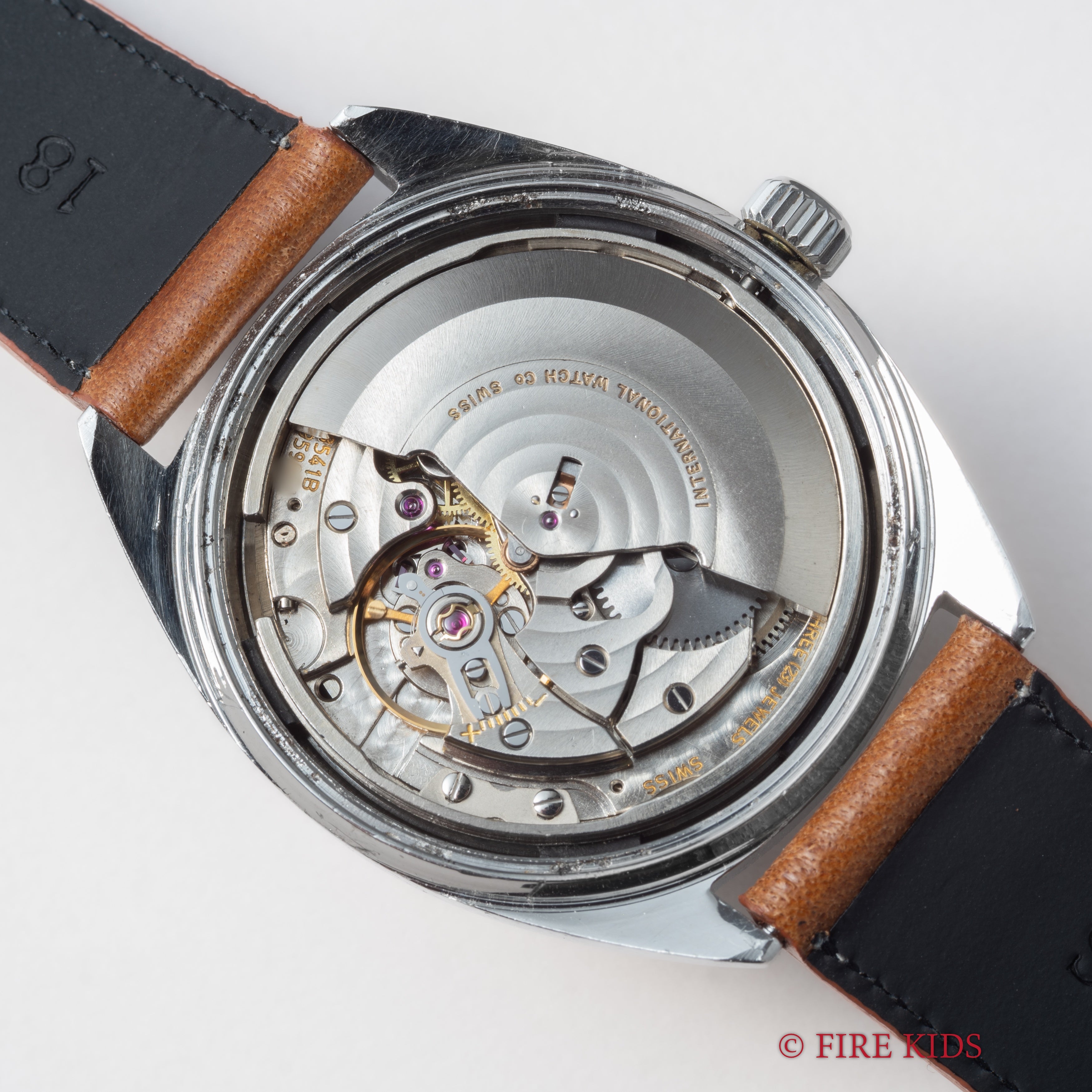 希少 IWC オートマチック ワインディングシステム アルバート・ペラトン IWC ラウンド オートマチック 1967年製 Ref.804A Cal.8541