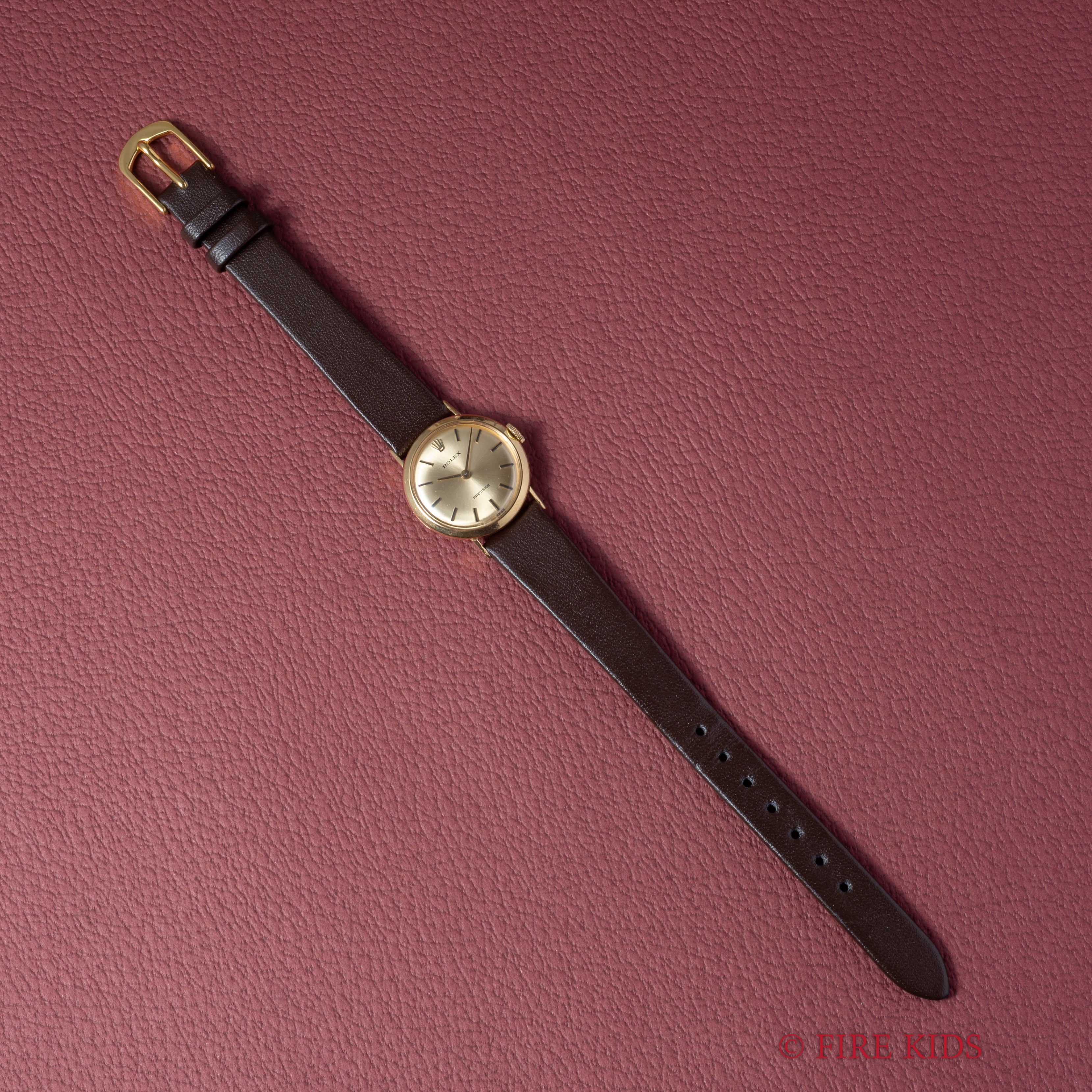 ロレックス レディースプレシジョン 1970年製（昭和45年製） Ref.2191 18金無垢イエローゴールド 手巻き