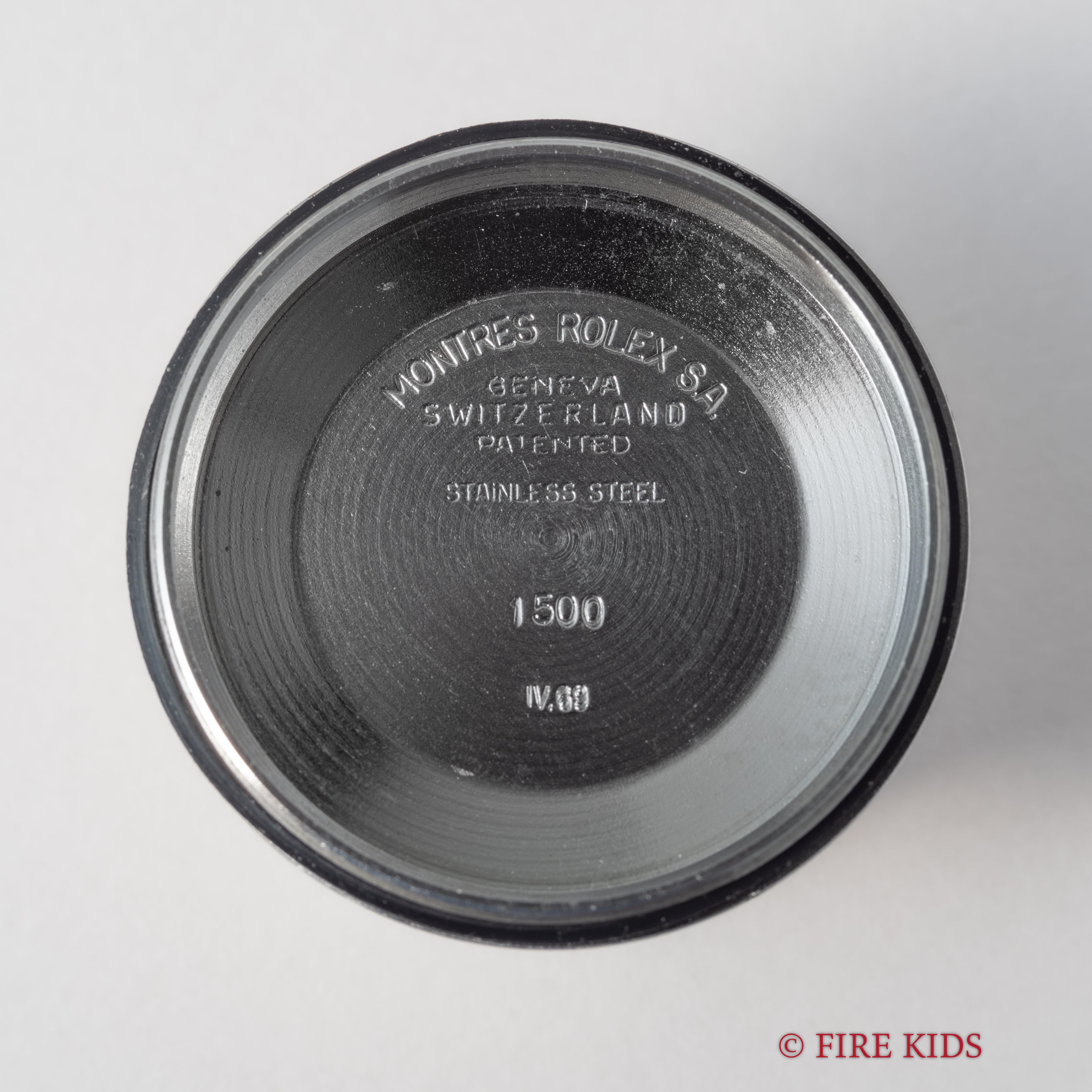ロレックス オイスターパーペチュアルデイト 1969年製 Ref.1500 ブラックダイヤル