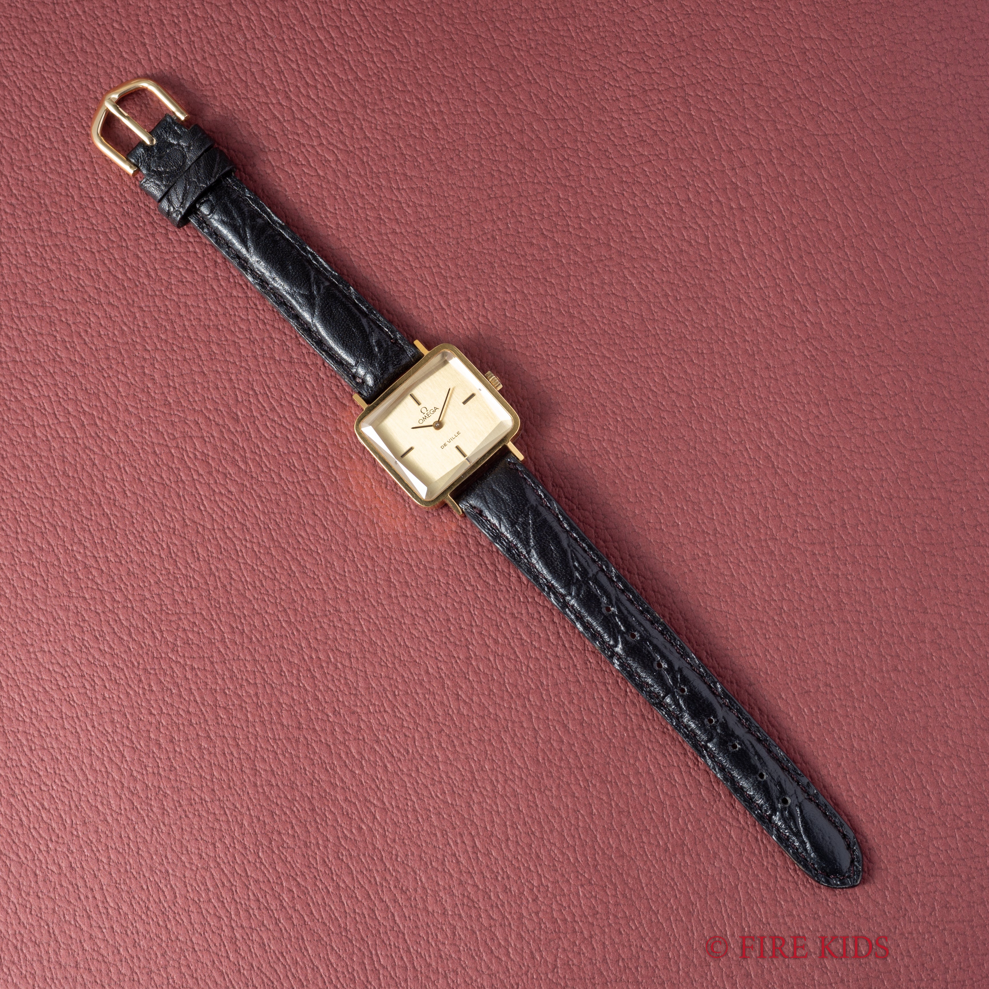 オメガ デ・ヴィル レディース Ref.511.0375 1970年製 手巻き カットガラス