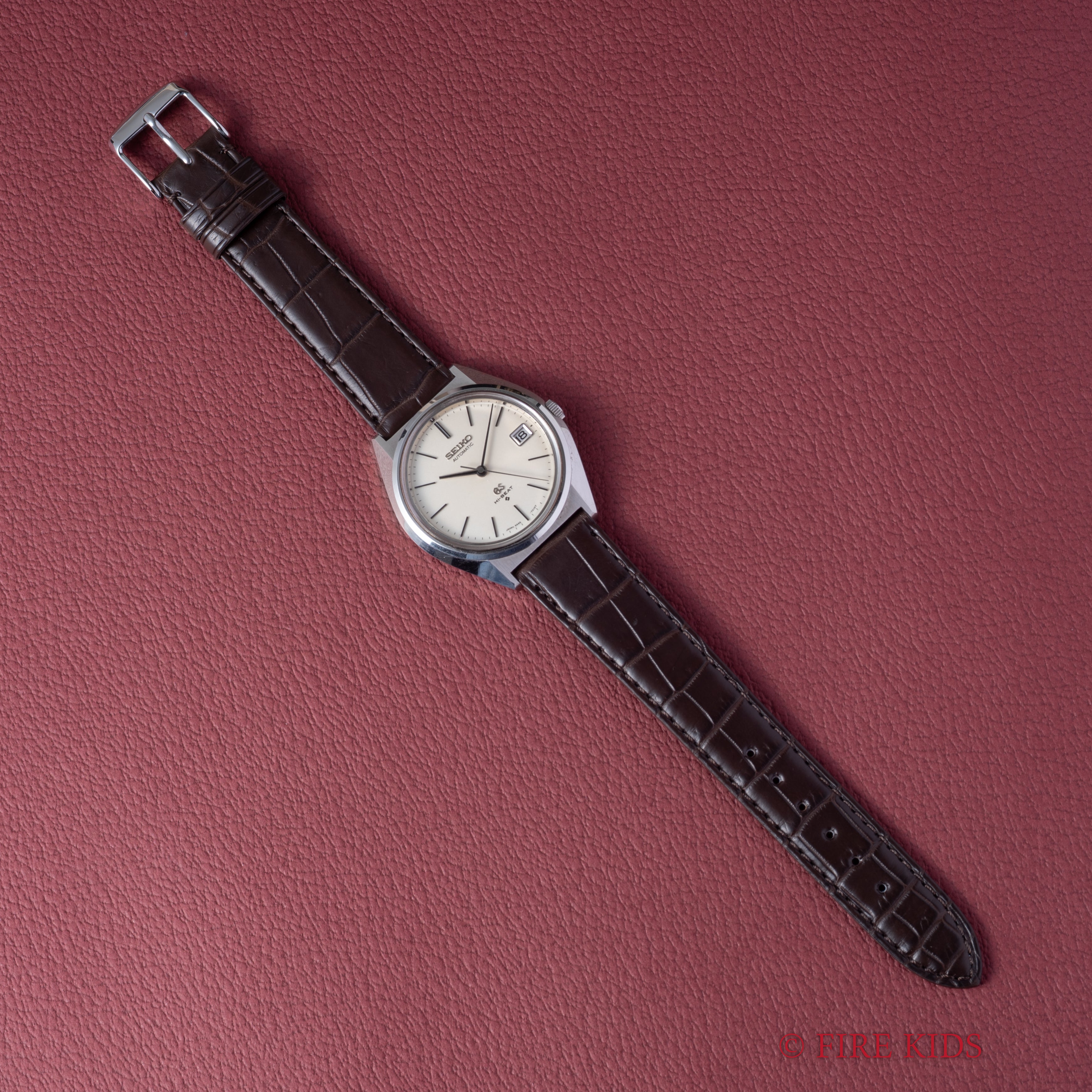 グランドセイコー 1972年製 Ref.5645-7010 56GS ハイビート自動巻き アイボリーダイヤル