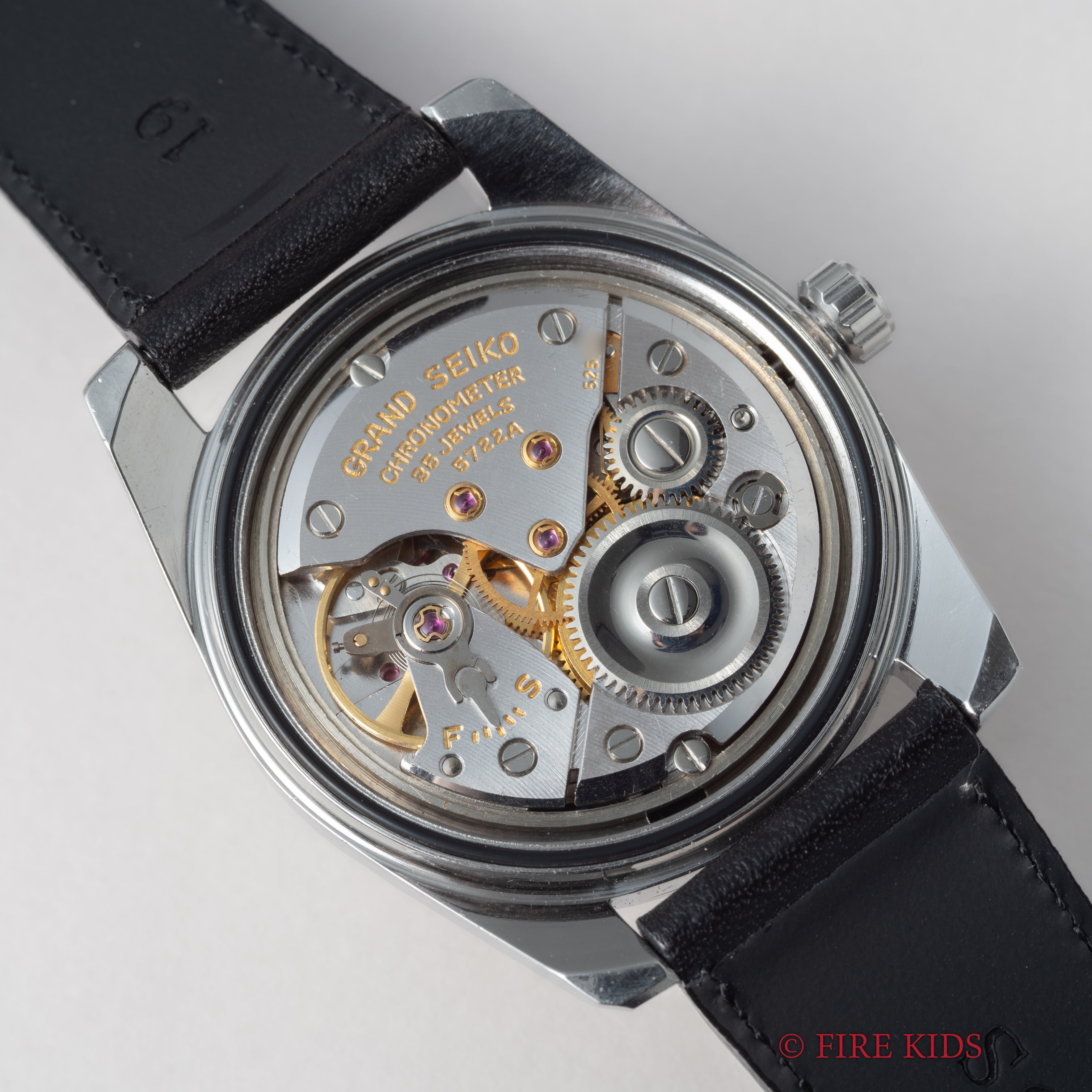 グランドセイコー 2nd前期 セルフデーター 1965年製 Ref.5722-9990 57GS クロノメーター 獅子メダル