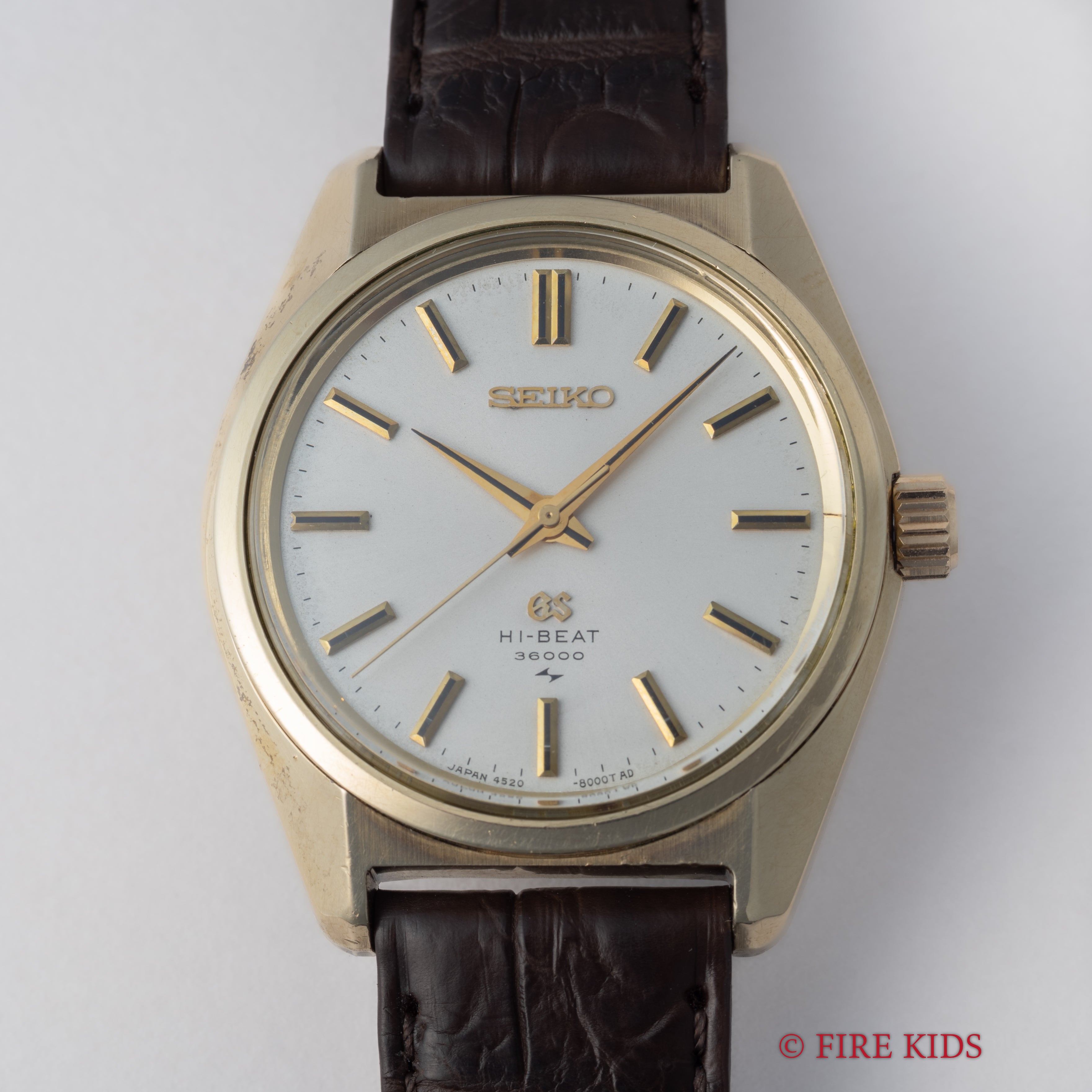 グランドセイコー 1969製 Ref.4520-8000 CAPゴールド 45GS 10振動 手巻き GS基準合格証明書付