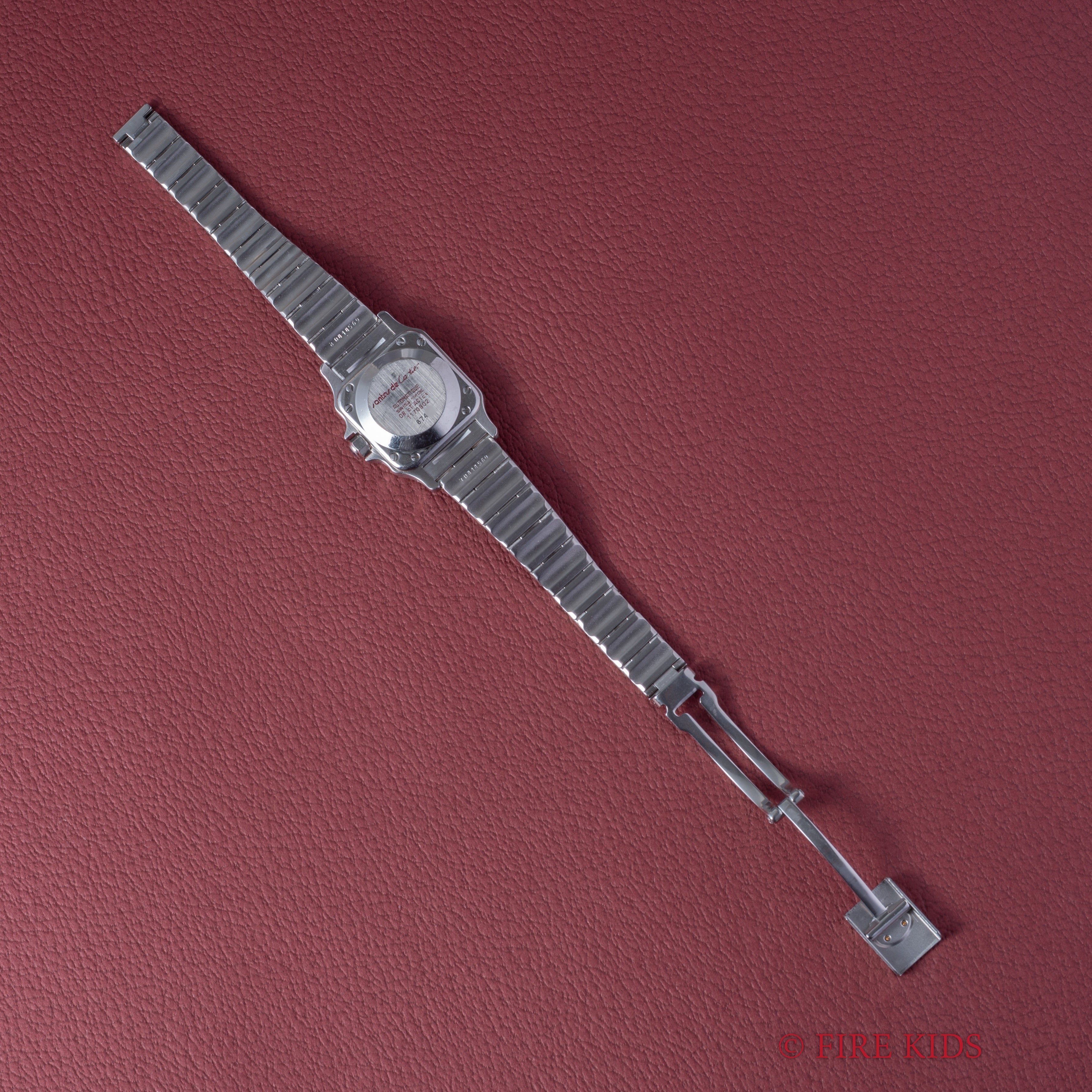 カルティエ サントス コンビ 1980年代製 Ref.0902 SMサイズ 自動巻き ギャラ付き