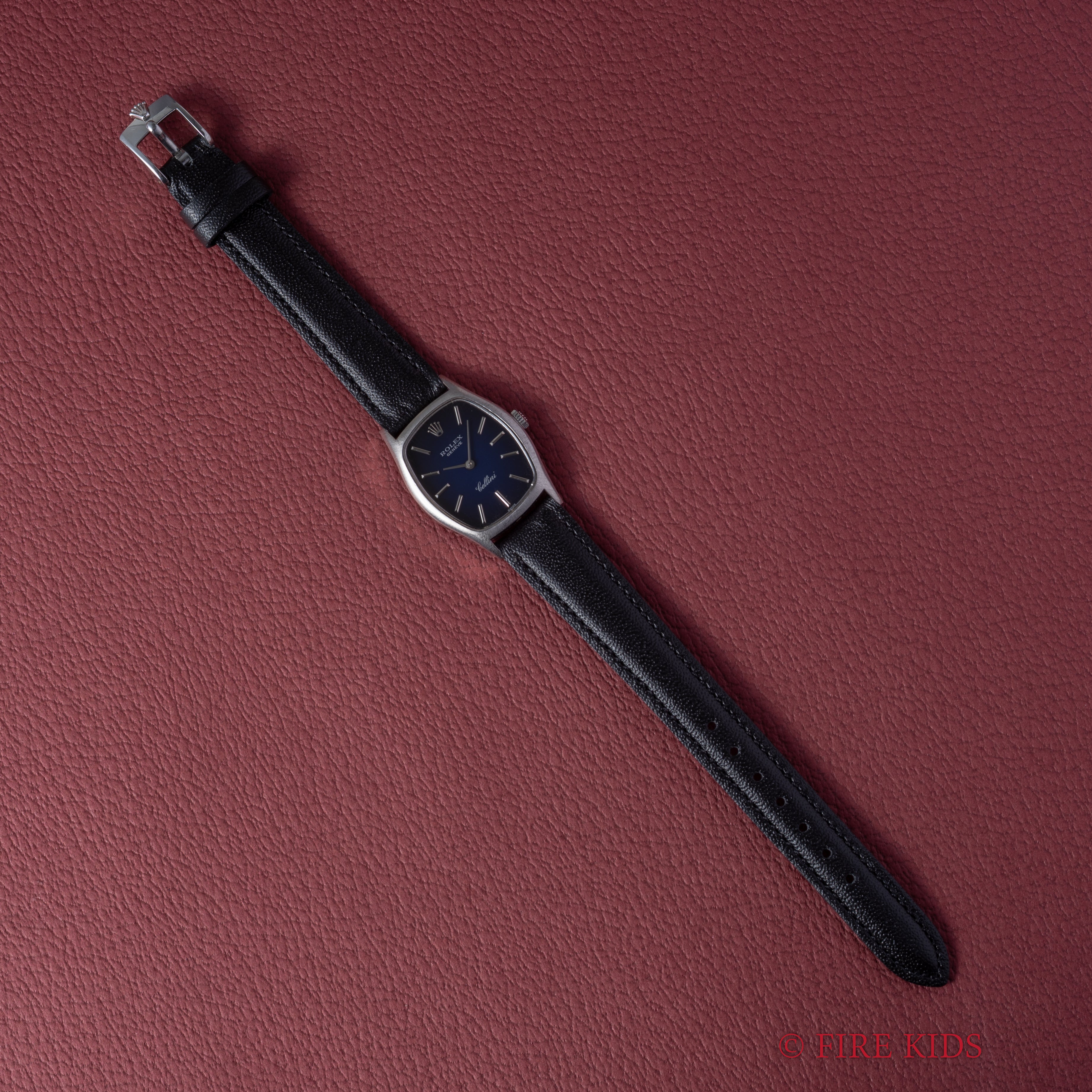 ロレックス レディースチェリーニ 1973年製 Ref.3803 18金無垢 ホワイトゴールド 純正王冠尾錠