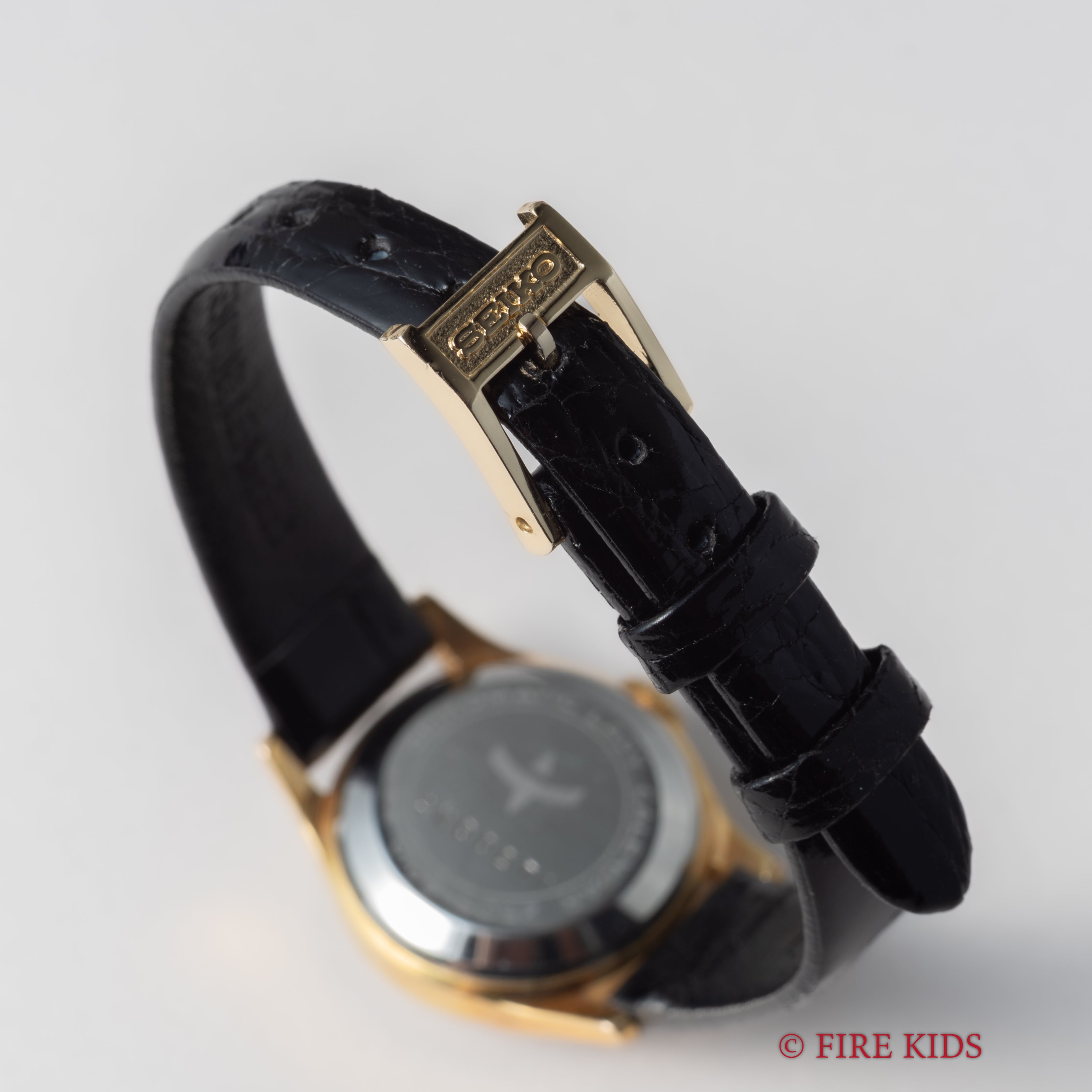 セイコー マチックレディ 1964年製 レディース 自動巻き 赤カレンダー 箱、タグ、純正尾錠付き