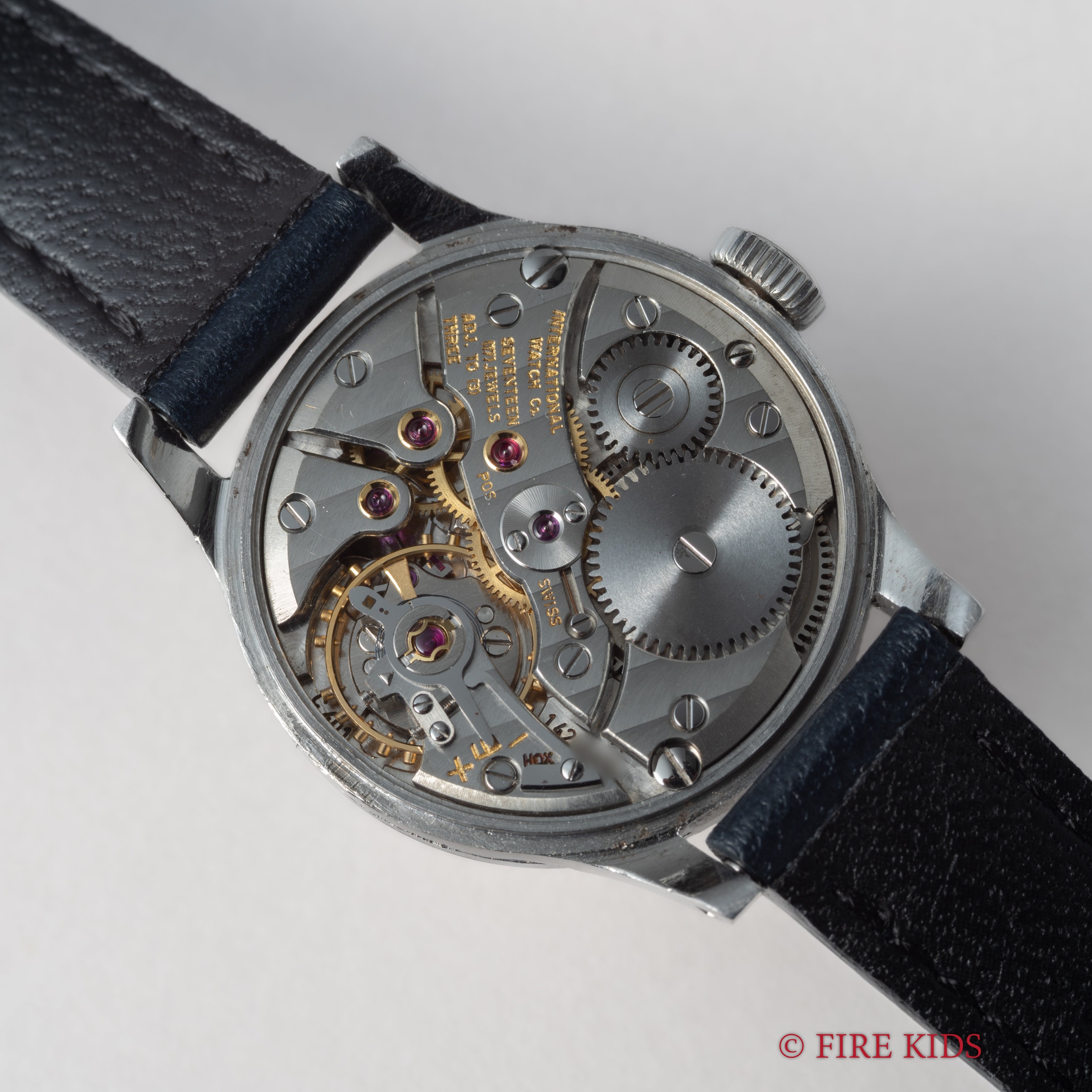 IWC	 レディース 飛びアラビア 手巻き 1957年製 Cal.401