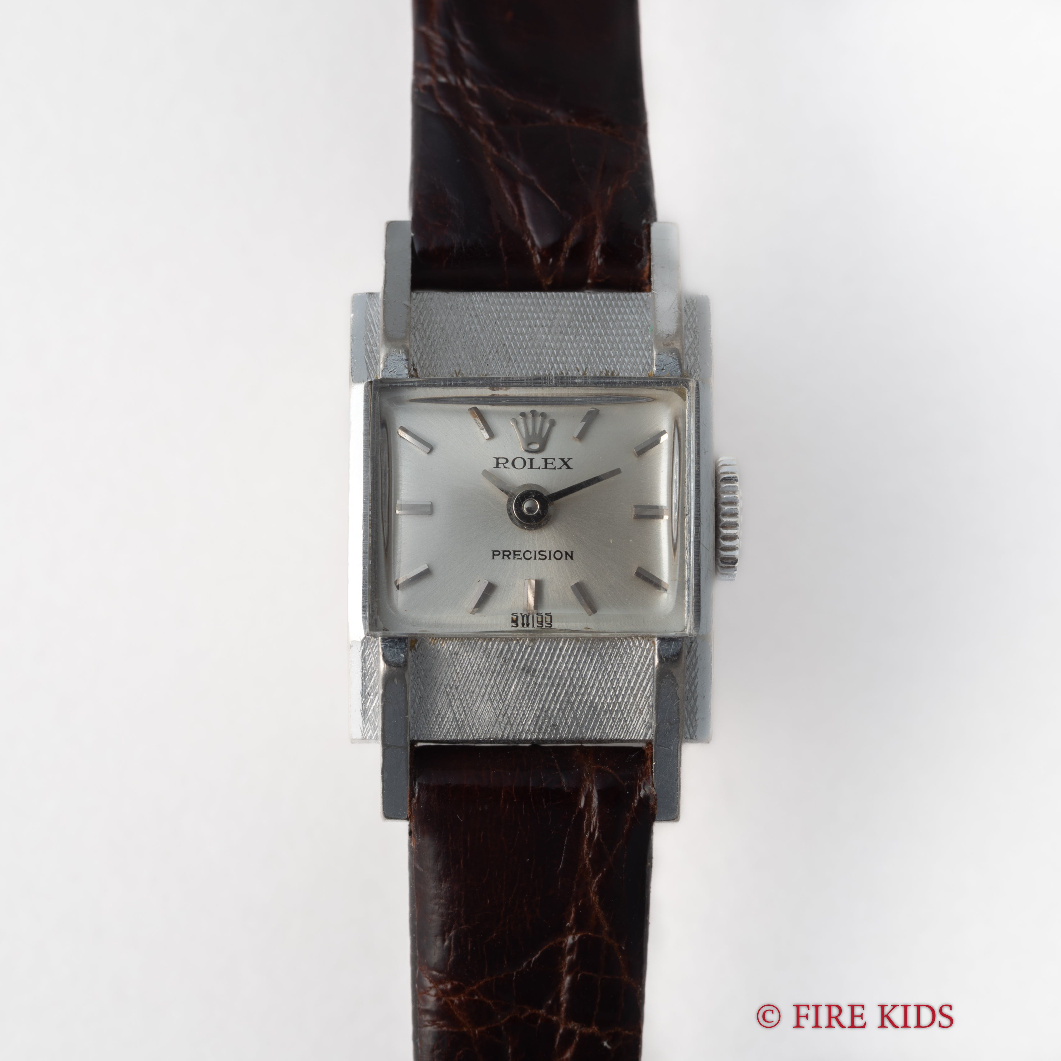 ロレックス レディース 手巻き スクエアケース 18金無垢 Ref.2158