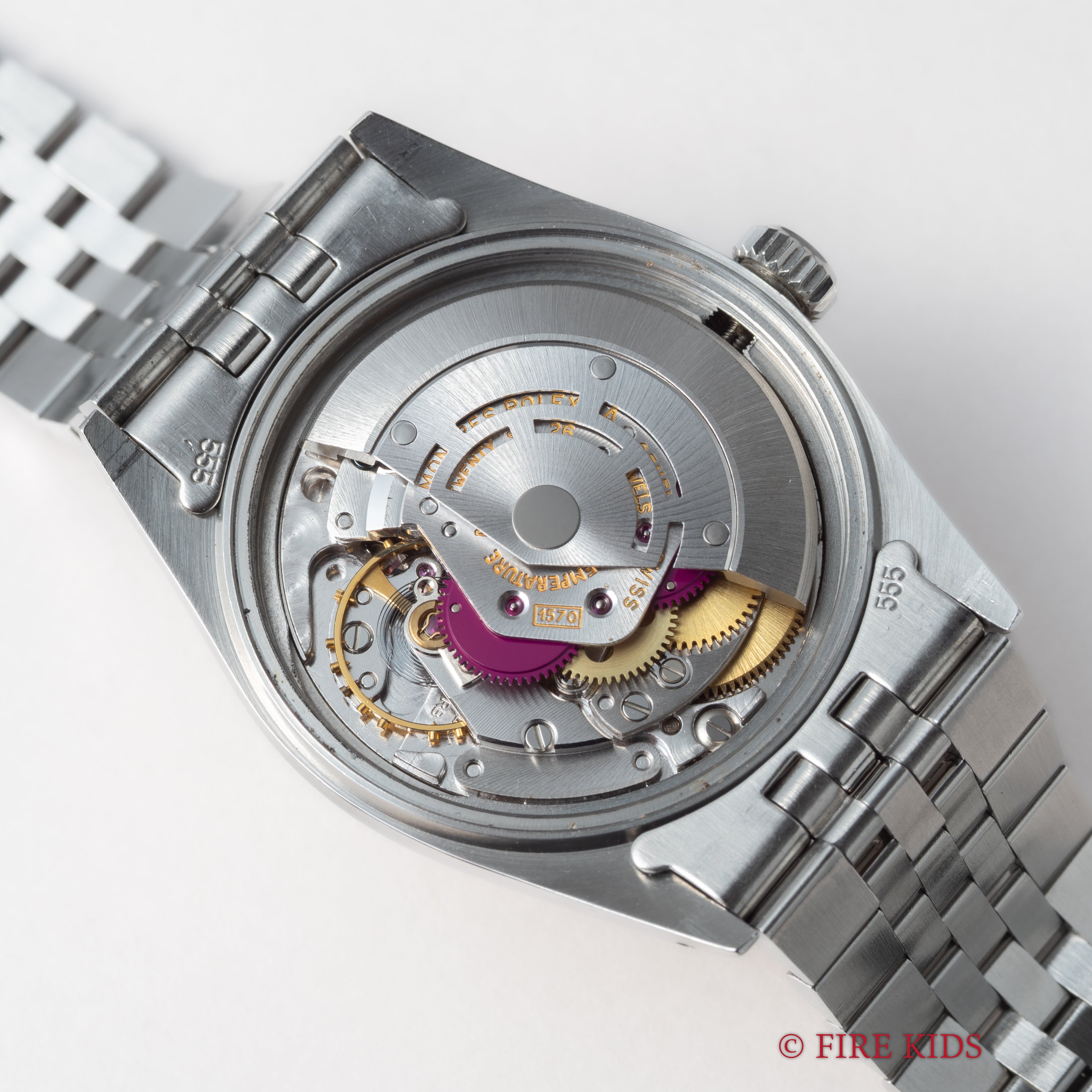 ロレックス デイトジャスト1977年製 Ref.1603 シルバーダイヤル 純正ジュビリーブレス
