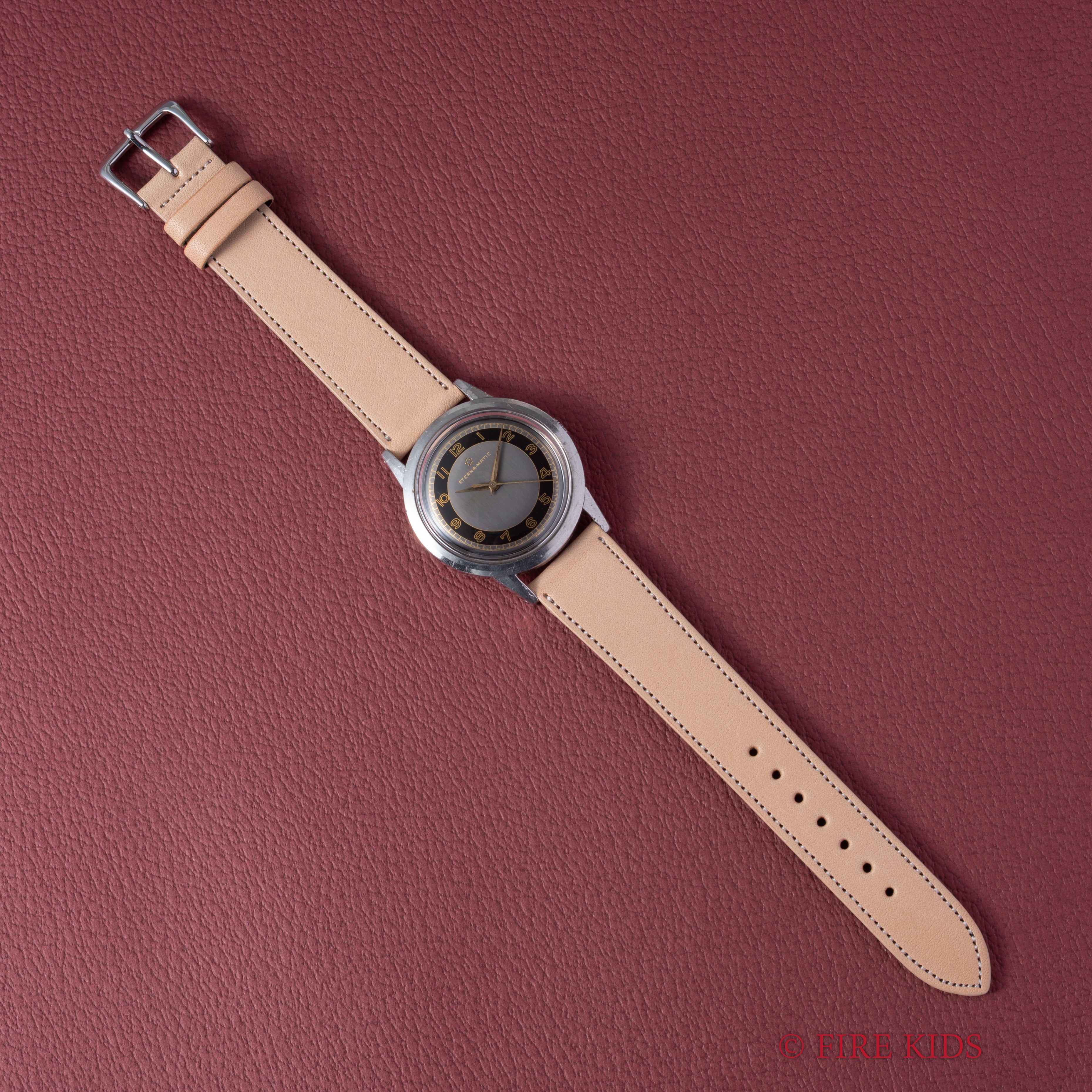 エテルナ エテルナマチック ブルズアイダイヤル 1950年代製 自動巻き