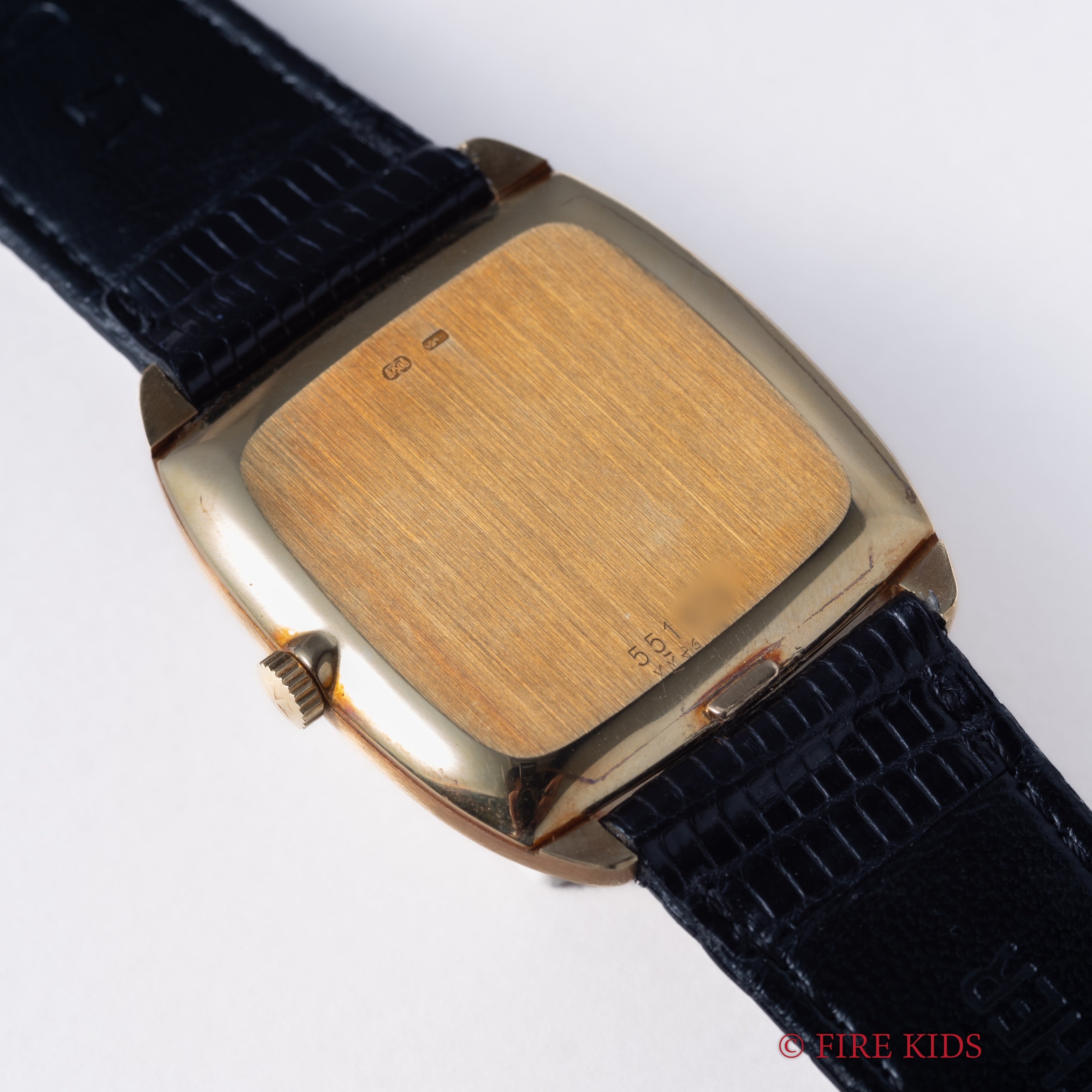 ヴァシュロン・コンスタンタン 1980年代製 トノーケース 18金無垢イエローゴールド Ref.39014 Cal.1015 手巻き シグマダイヤル
